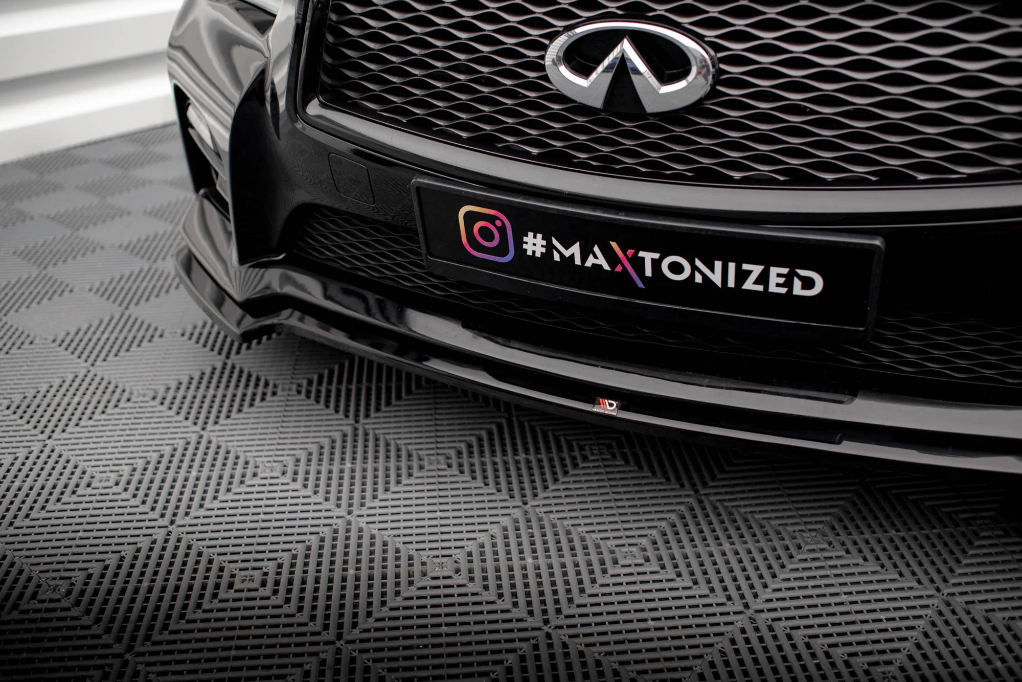 FRONT SPLITTER V.1 INFINITI Q50 S MK1 - Image 2