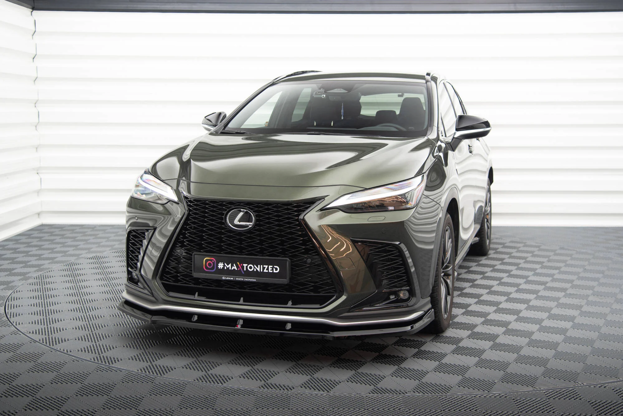 FRONT SPLITTER V.1 LEXUS NX F-SPORT MK2 - Image 2