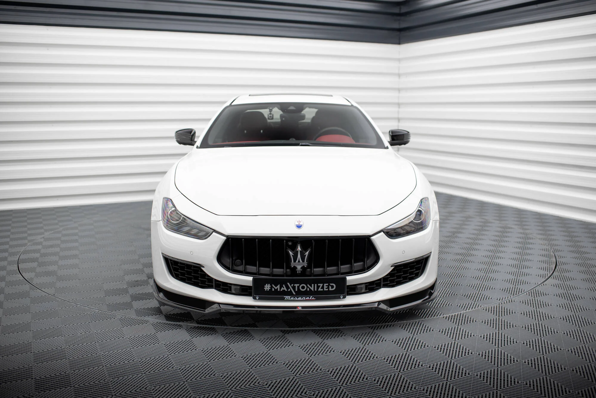Front Splitter V.1 Maserati Ghibli Mk3 Facelift - Image 2