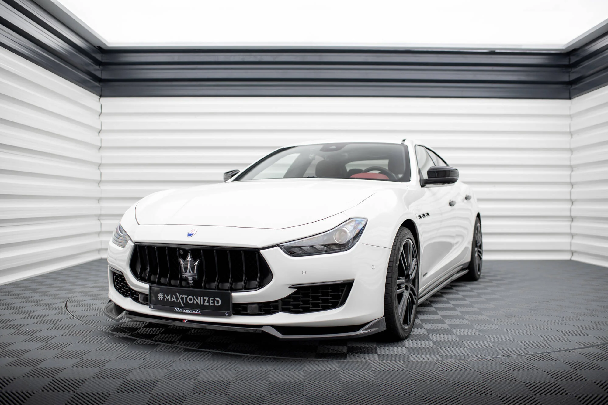 Front Splitter V.1 Maserati Ghibli Mk3 Facelift - Image 3