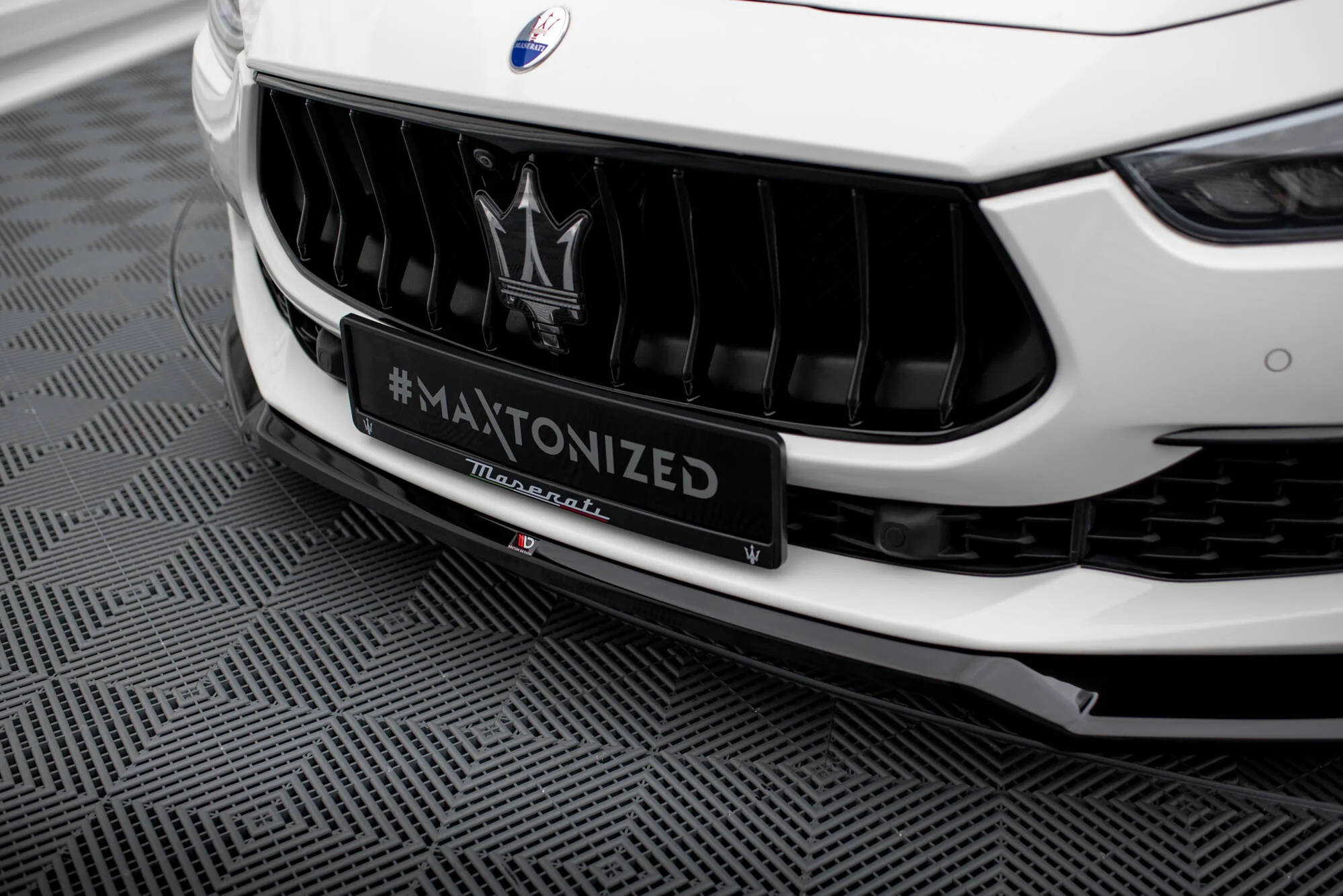 Front Splitter V.1 Maserati Ghibli Mk3 Facelift - Image 4