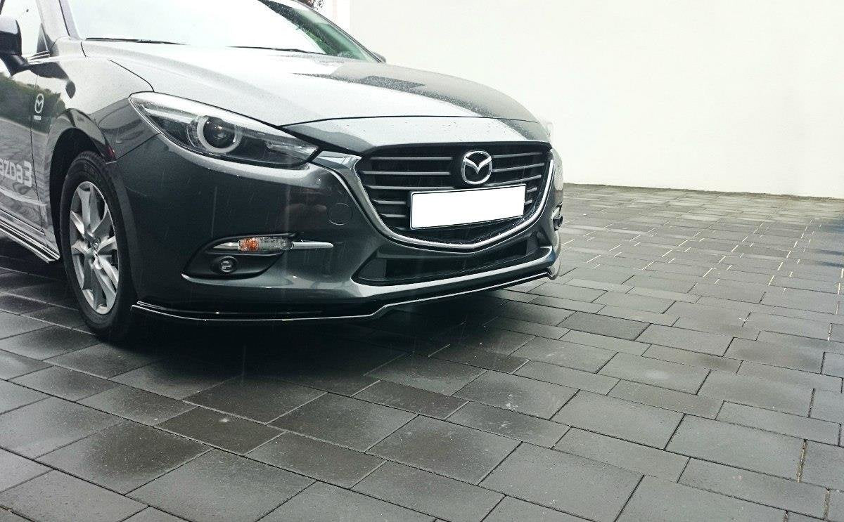 FRONT SPLITTER V.1 MAZDA 3 BN (MK3) FACELIFT - Image 2