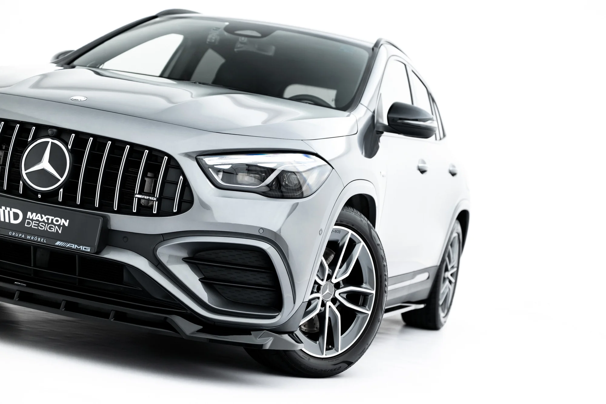 Front Splitter V.1 Mercedes-AMG GLA 35 H247 Facelift - Image 6