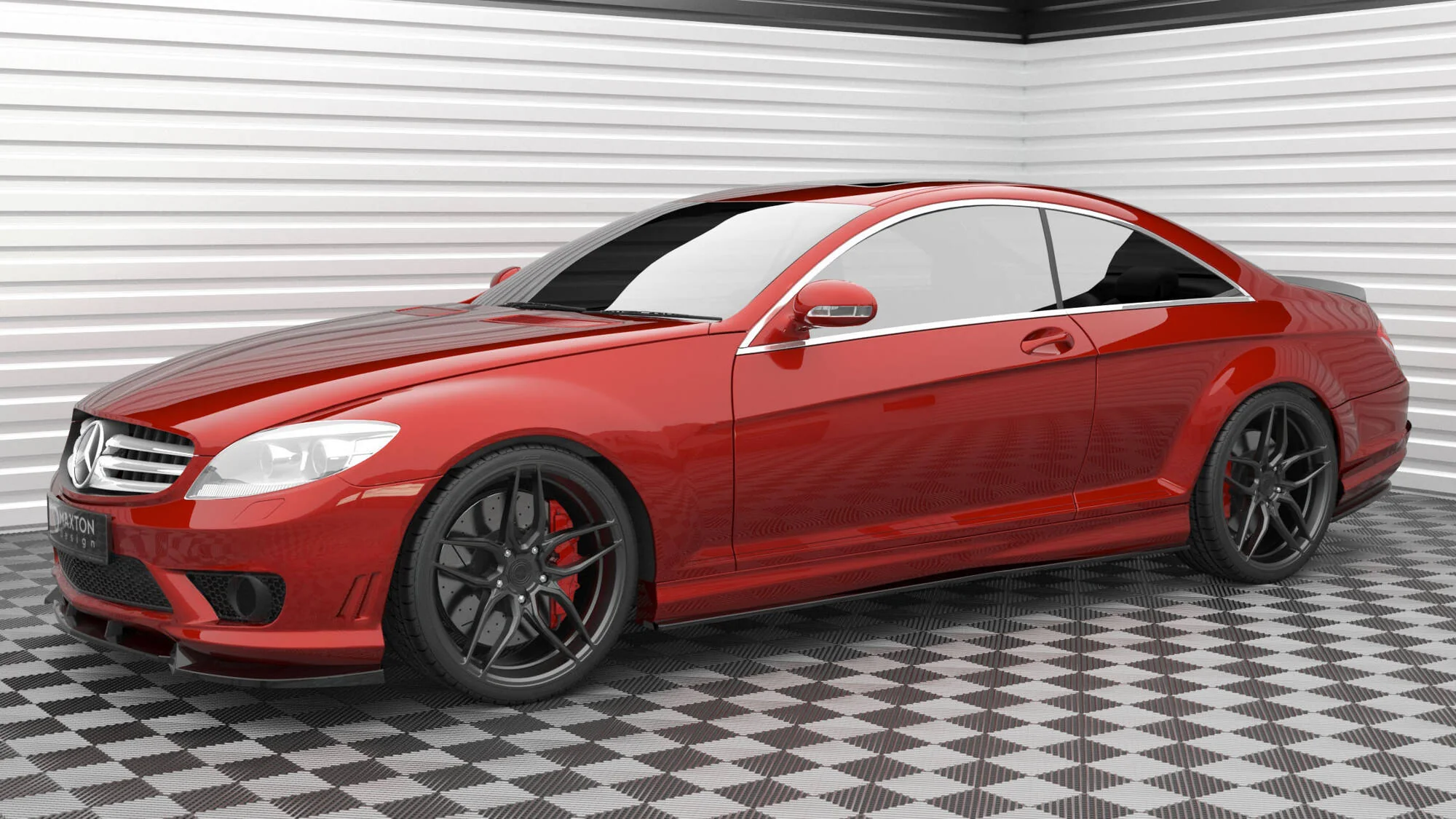 FRONT SPLITTER V.1 MERCEDES-BENZ CL 63 AMG C216 - Image 5