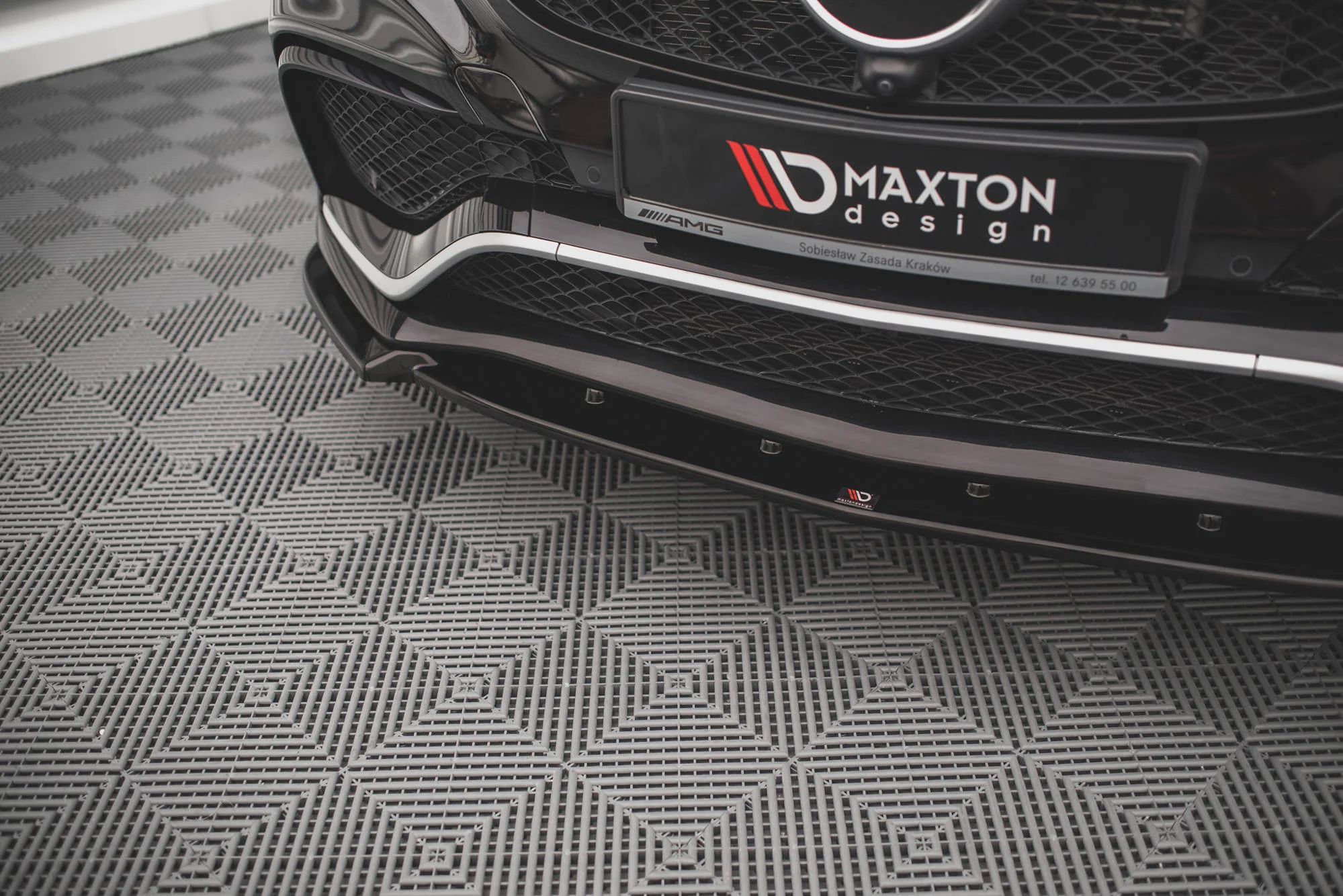 FRONT SPLITTER V.1 MERCEDES-BENZ GLE COUPE / SUV 63AMG C292 - Image 4