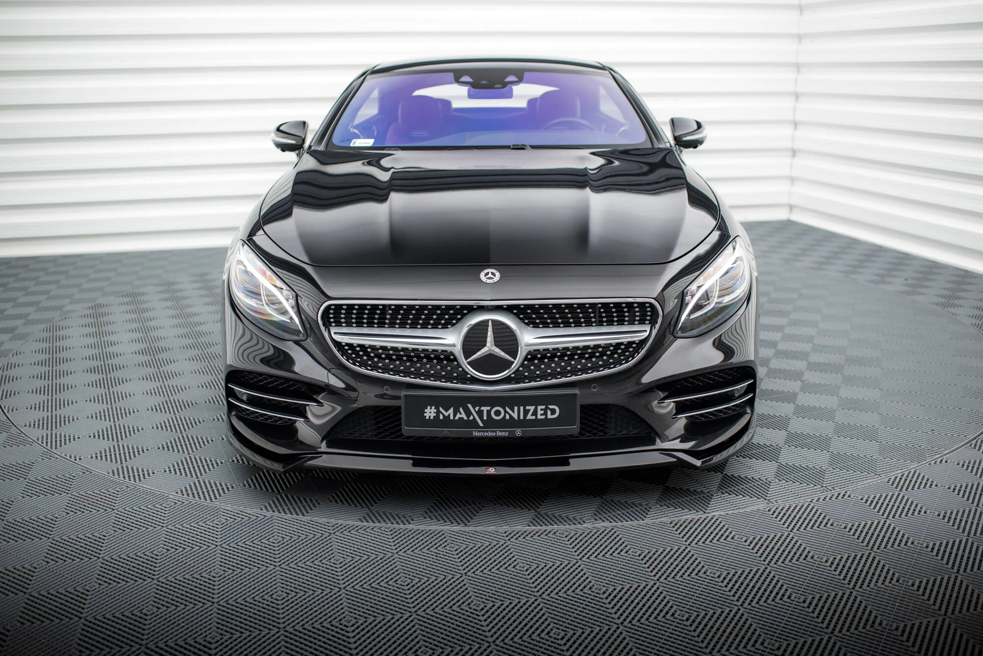 Front Splitter V.1 Mercedes-Benz S Coupe AMG-Line C217 Facelift - Image 2