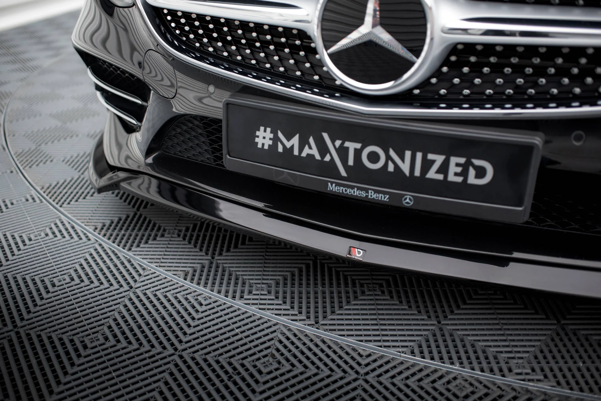 Front Splitter V.1 Mercedes-Benz S Coupe AMG-Line C217 Facelift - Image 3