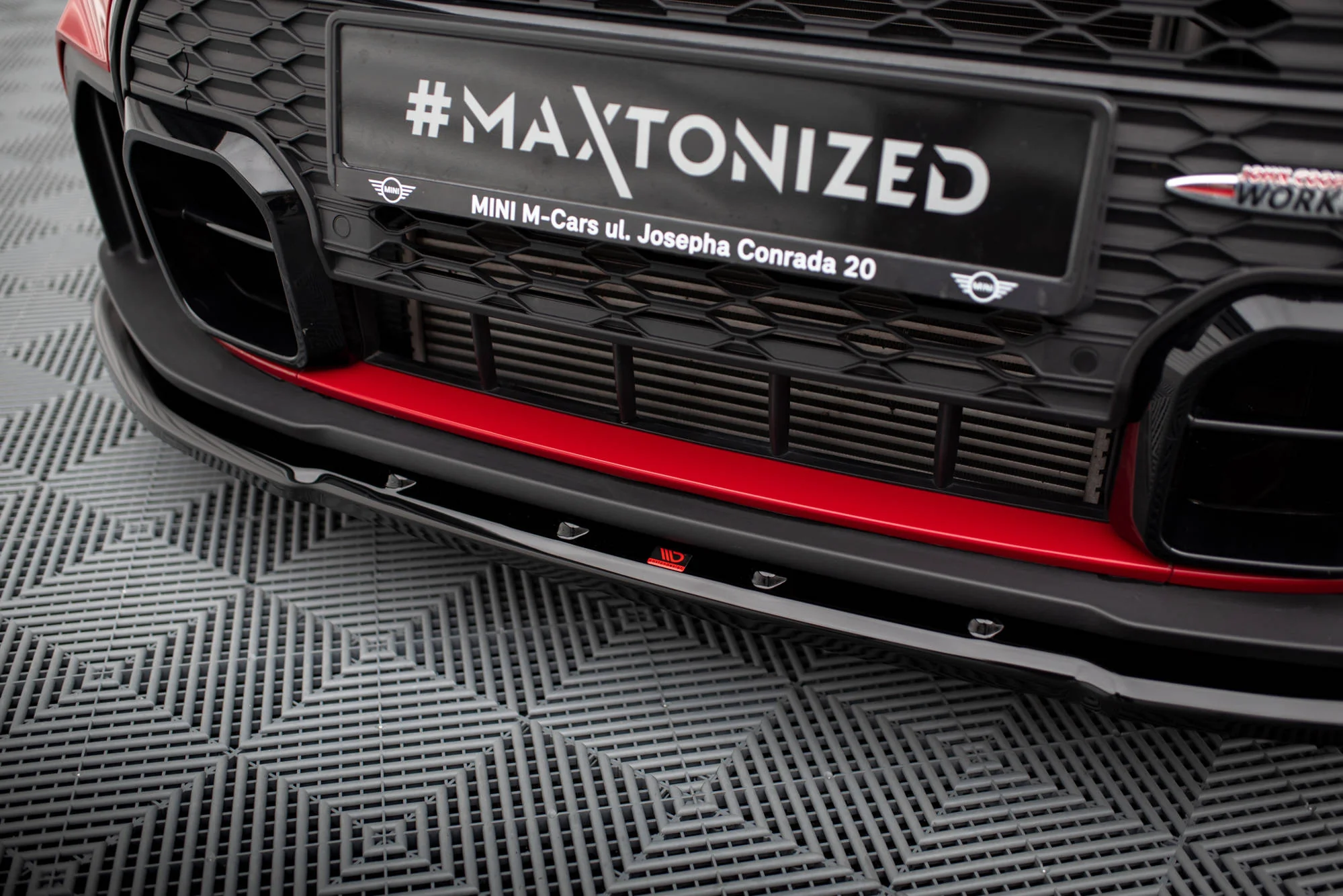 FRONT SPLITTER V.1 MINI COOPER S JOHN COOPER WORKS F56 FACELIFT - Image 3