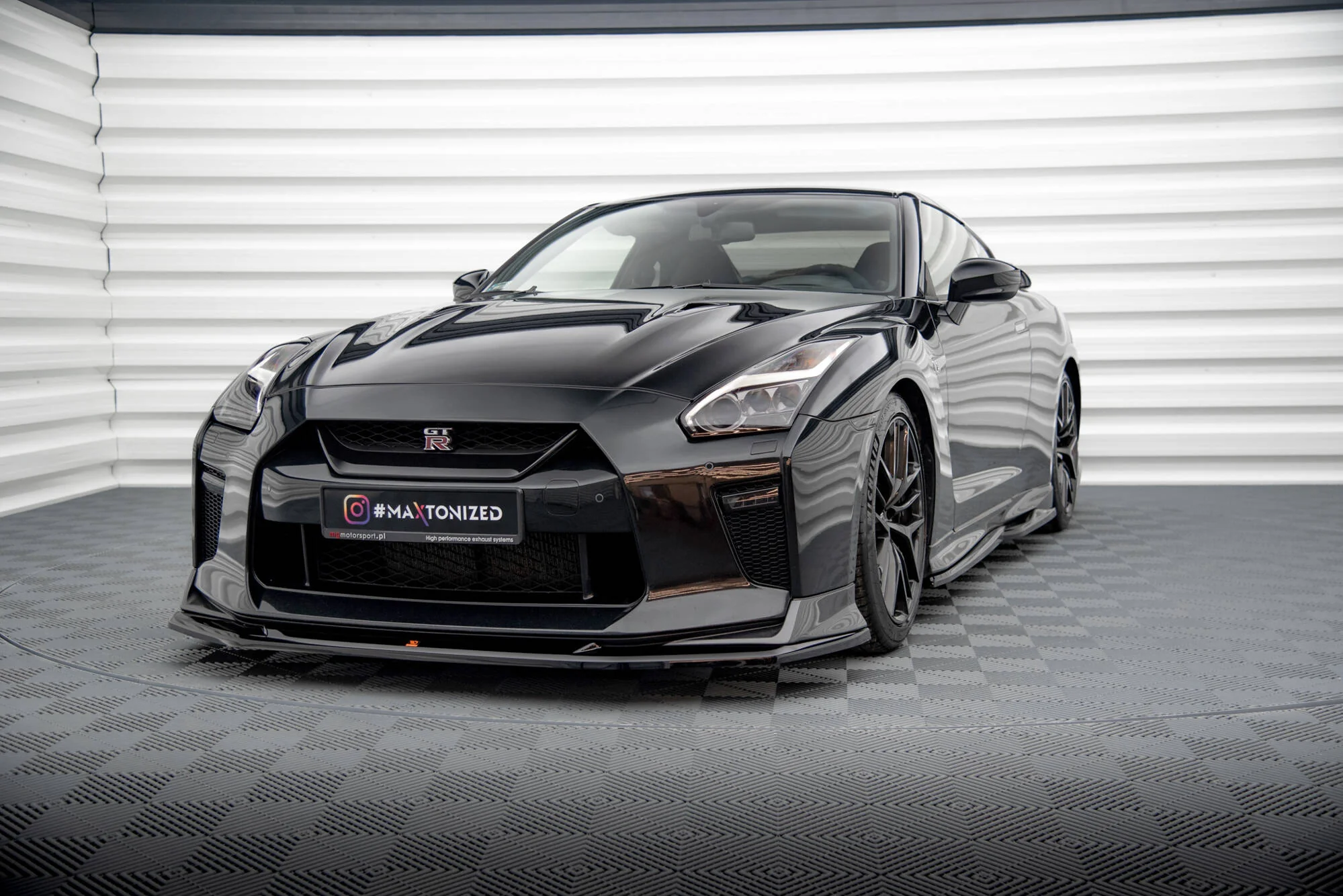 FRONT SPLITTER V.1 NISSAN GTR R35 FACELIFT - Image 2