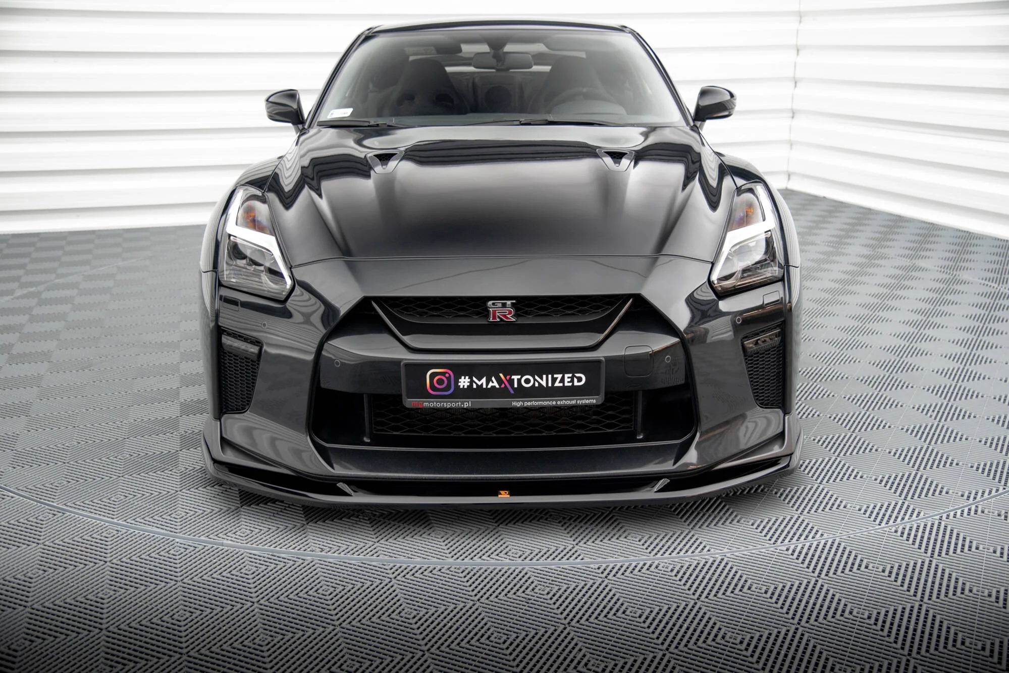 FRONT SPLITTER V.1 NISSAN GTR R35 FACELIFT - Image 3