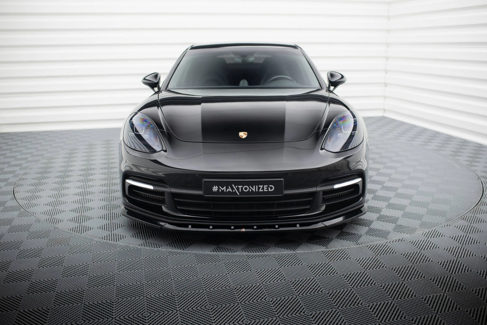 FRONT SPLITTER V.1 PORSCHE PANAMERA E-HYBRID 971 - Image 2