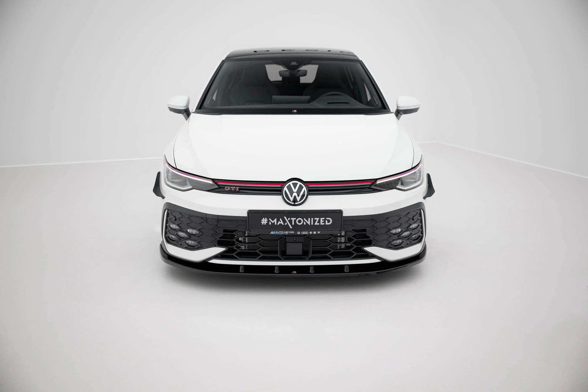 Front Splitter V.1 Volkswagen Golf GTI / GTE / R-Line Mk8 Facelift - Image 4