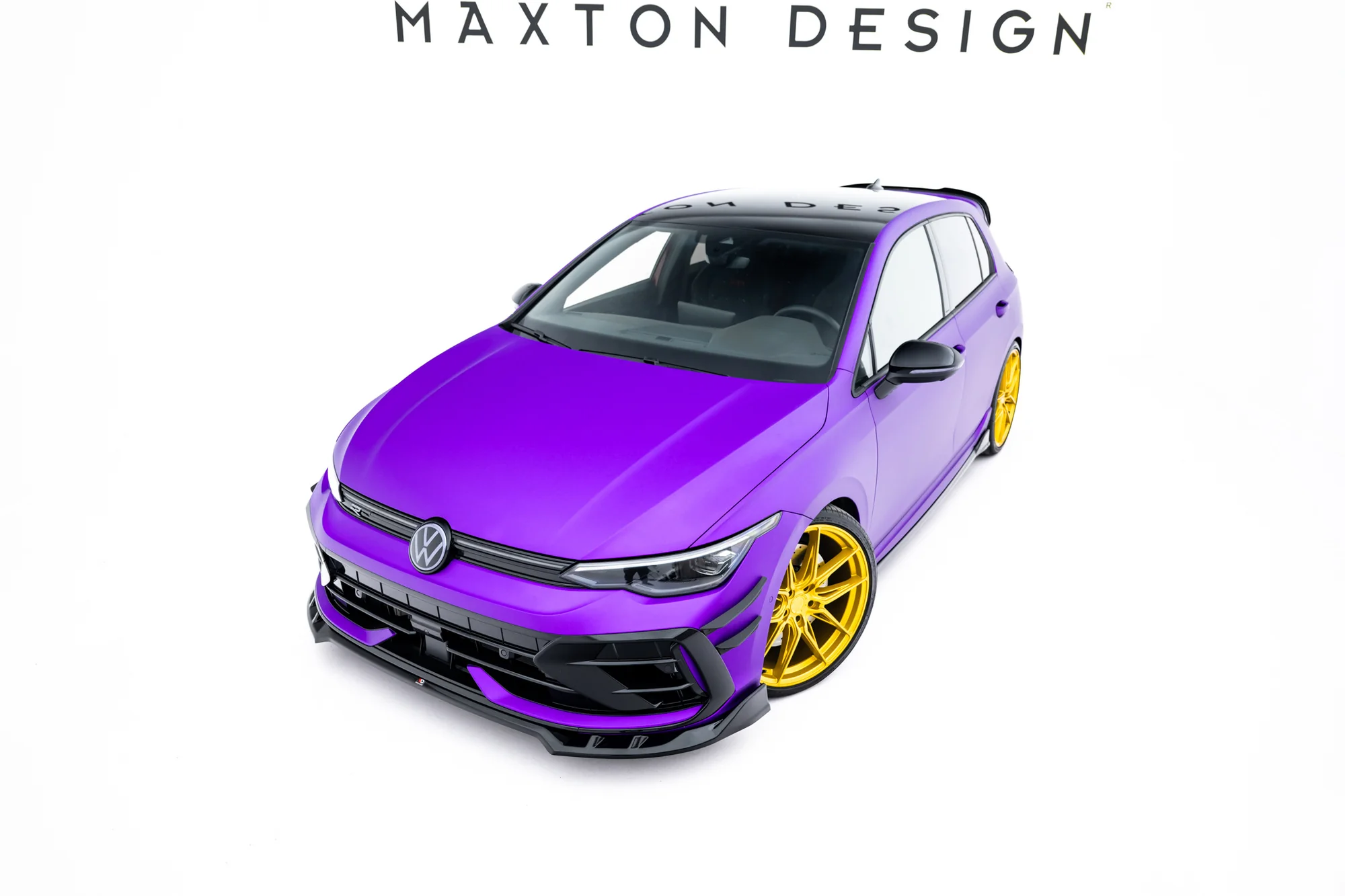 Front Splitter V.1 Volkswagen Golf R Mk8 Facelift - Image 4