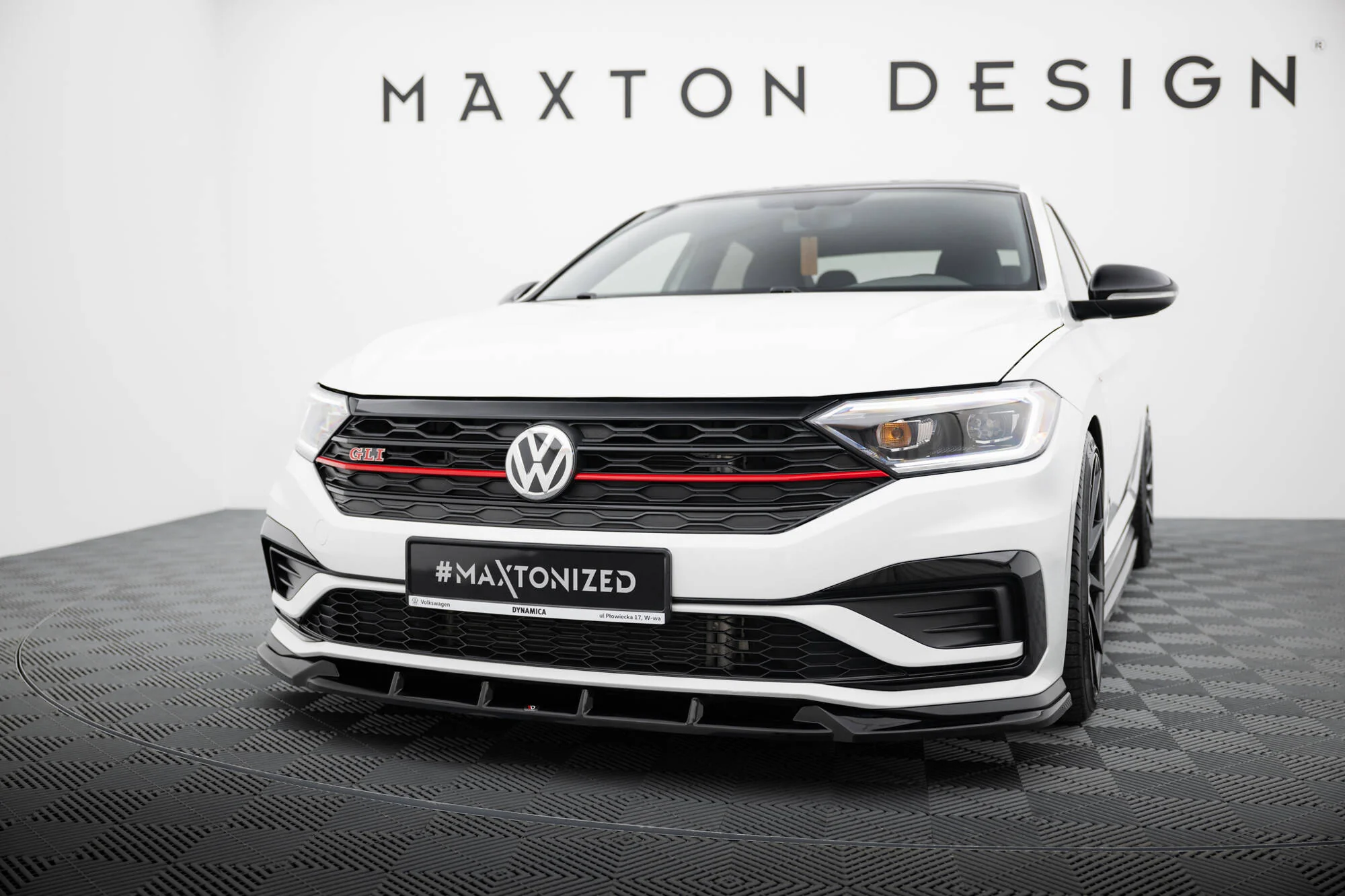 Front Splitter V.1 Volkswagen Jetta GLI Mk7 - Image 2