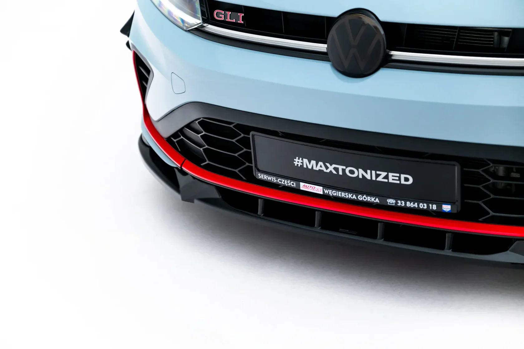 Front Splitter V.1 Volkswagen Jetta GLI Mk7 Facelift 2 - Image 5