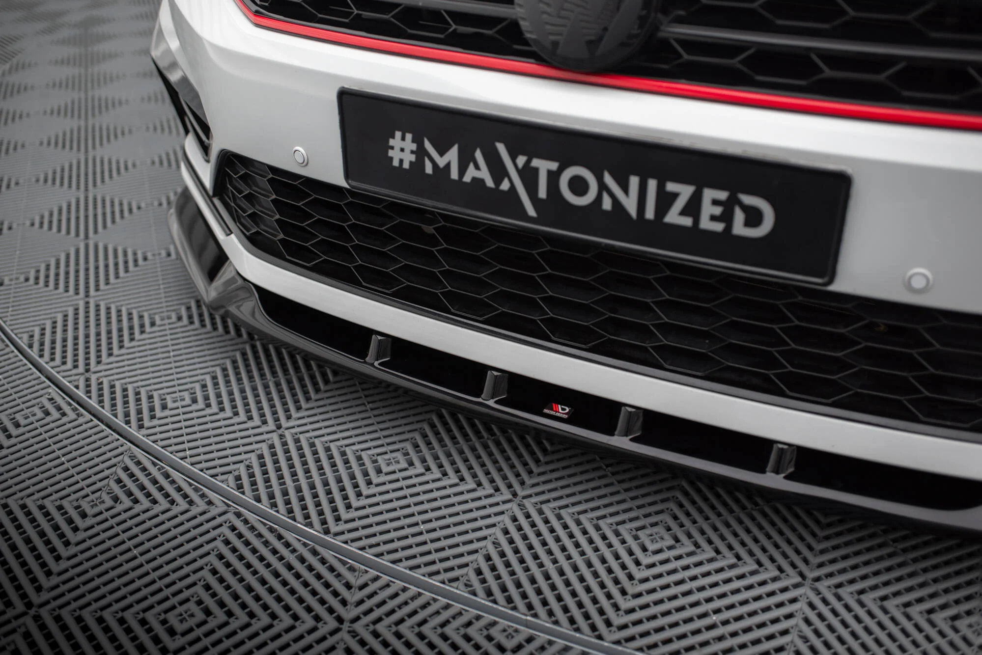 FRONT SPLITTER V.1 VOLKSWAGEN PASSAT GT B8 FACELIFT USA - Image 4