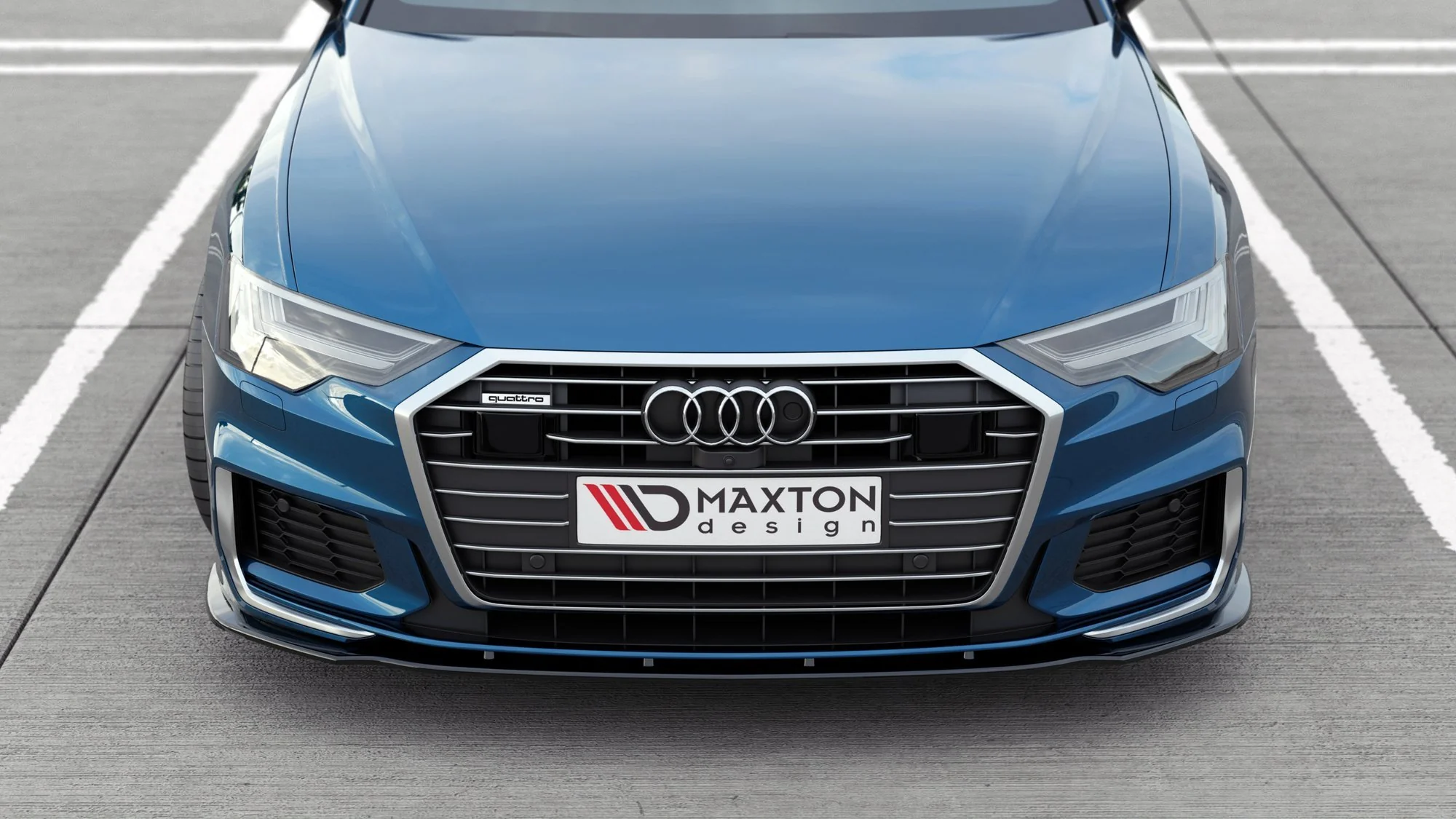 FRONT SPLITTER V.2 AUDI A6 S-LINE / S6 C8 - Image 5