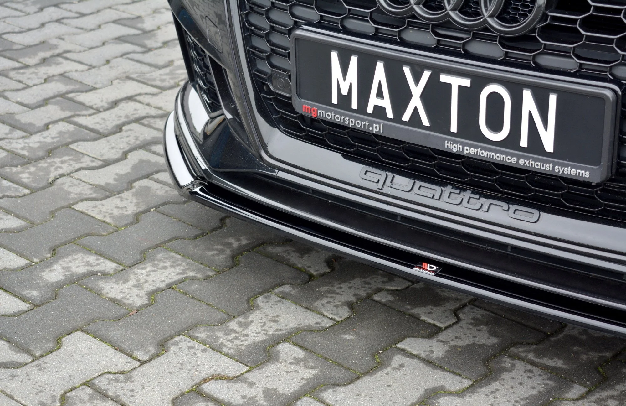 FRONT SPLITTER V.2 AUDI RS3 8V FL SPORTBACK - Image 3