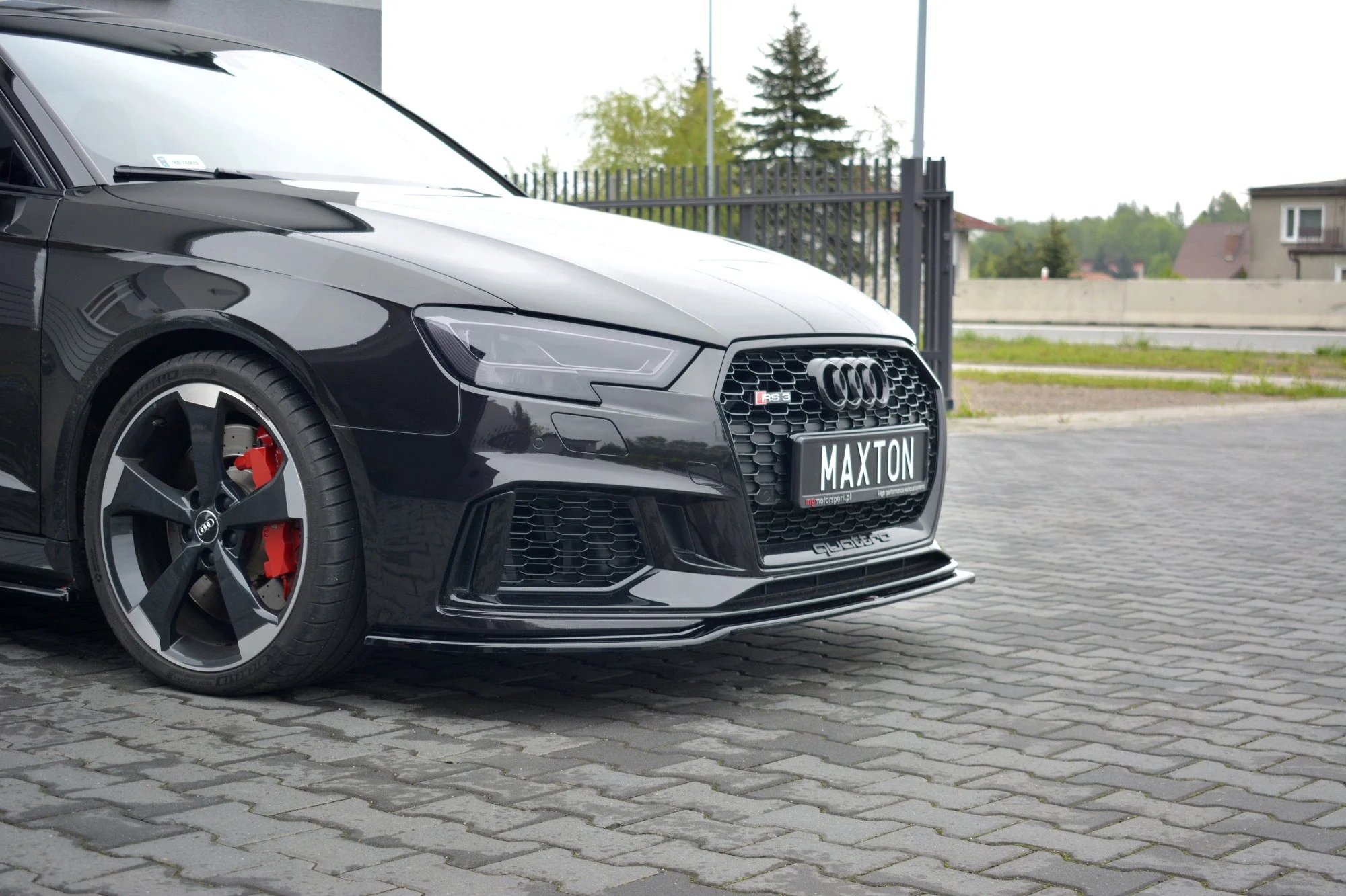 FRONT SPLITTER V.2 AUDI RS3 8V FL SPORTBACK - Image 4