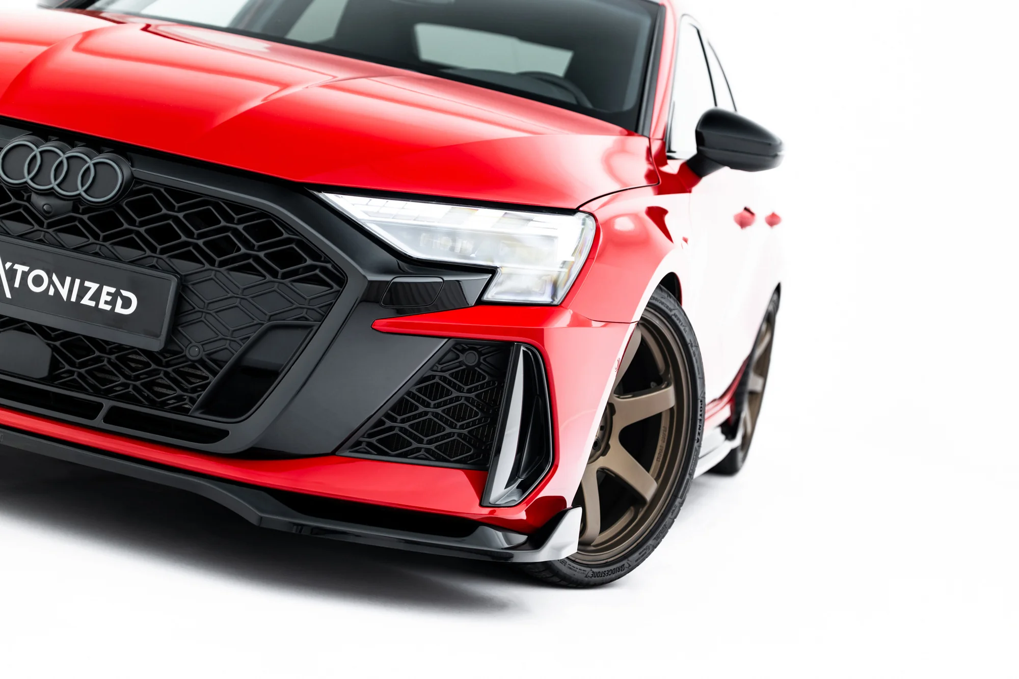 Front Splitter V.2 Audi RS3 Sedan 8Y Facelift - Image 3