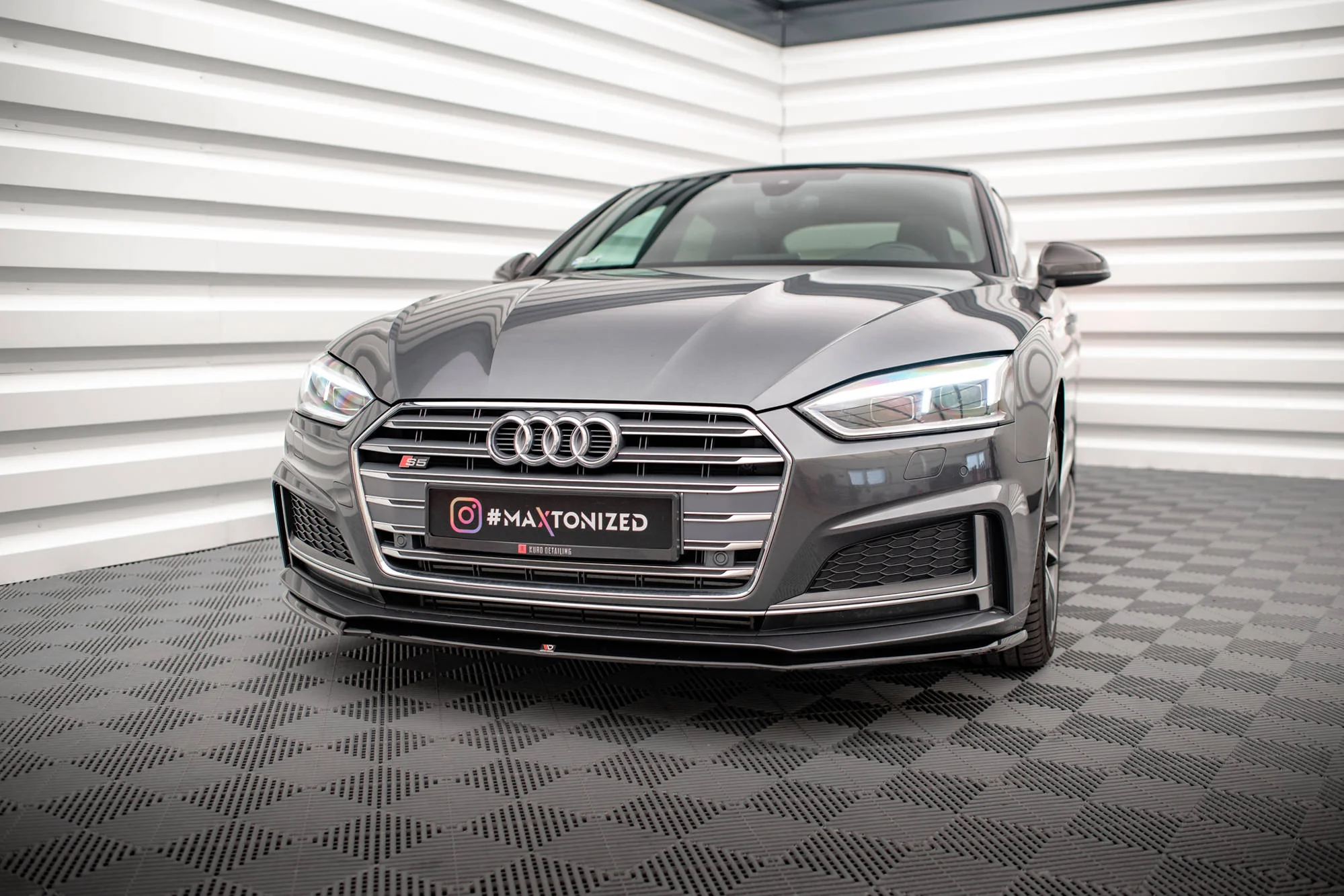 FRONT SPLITTER V.2 AUDI S5 / A5 S-LINE F5 COUPE / SPORTBACK - Image 3