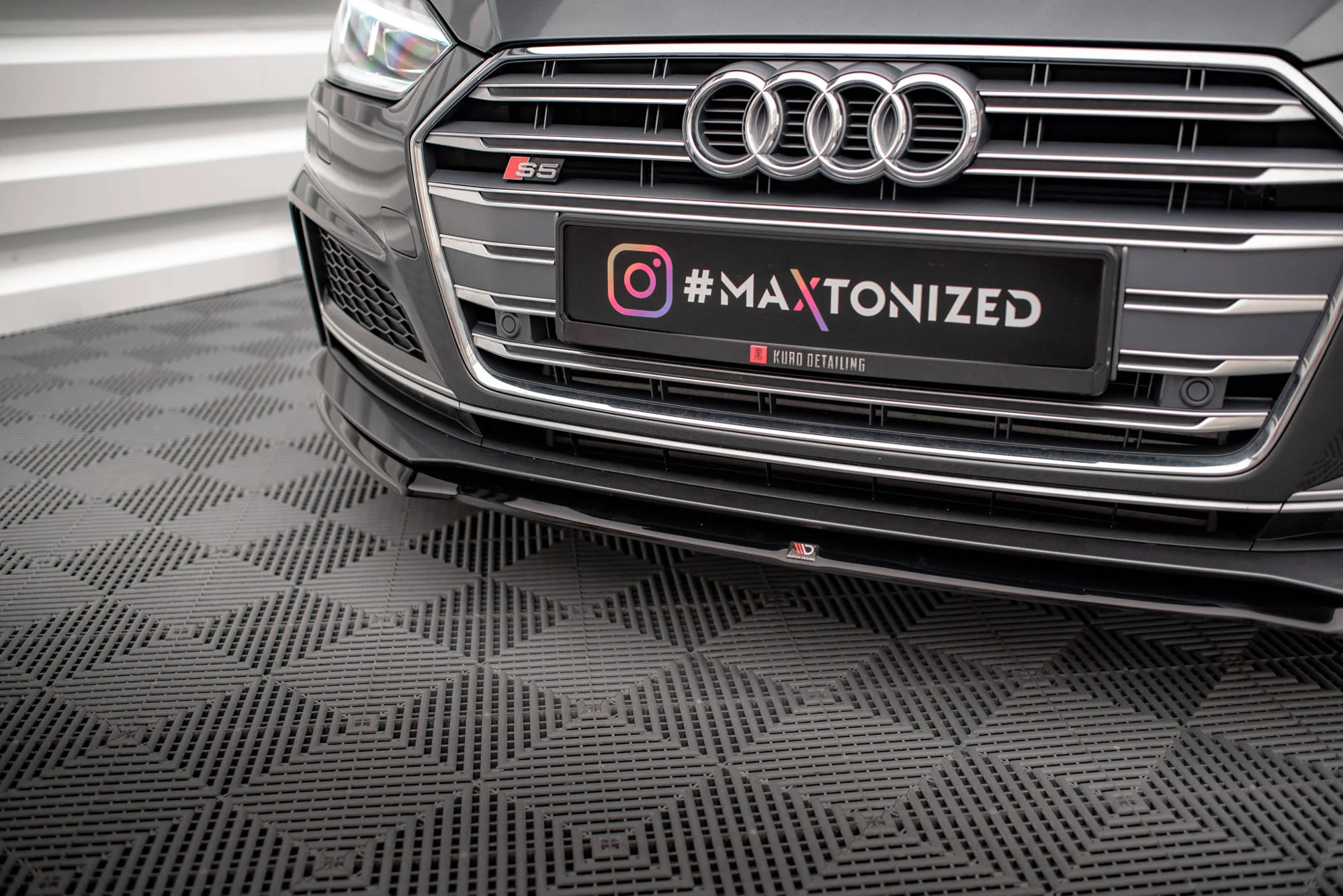 FRONT SPLITTER V.2 AUDI S5 / A5 S-LINE F5 COUPE / SPORTBACK - Image 4