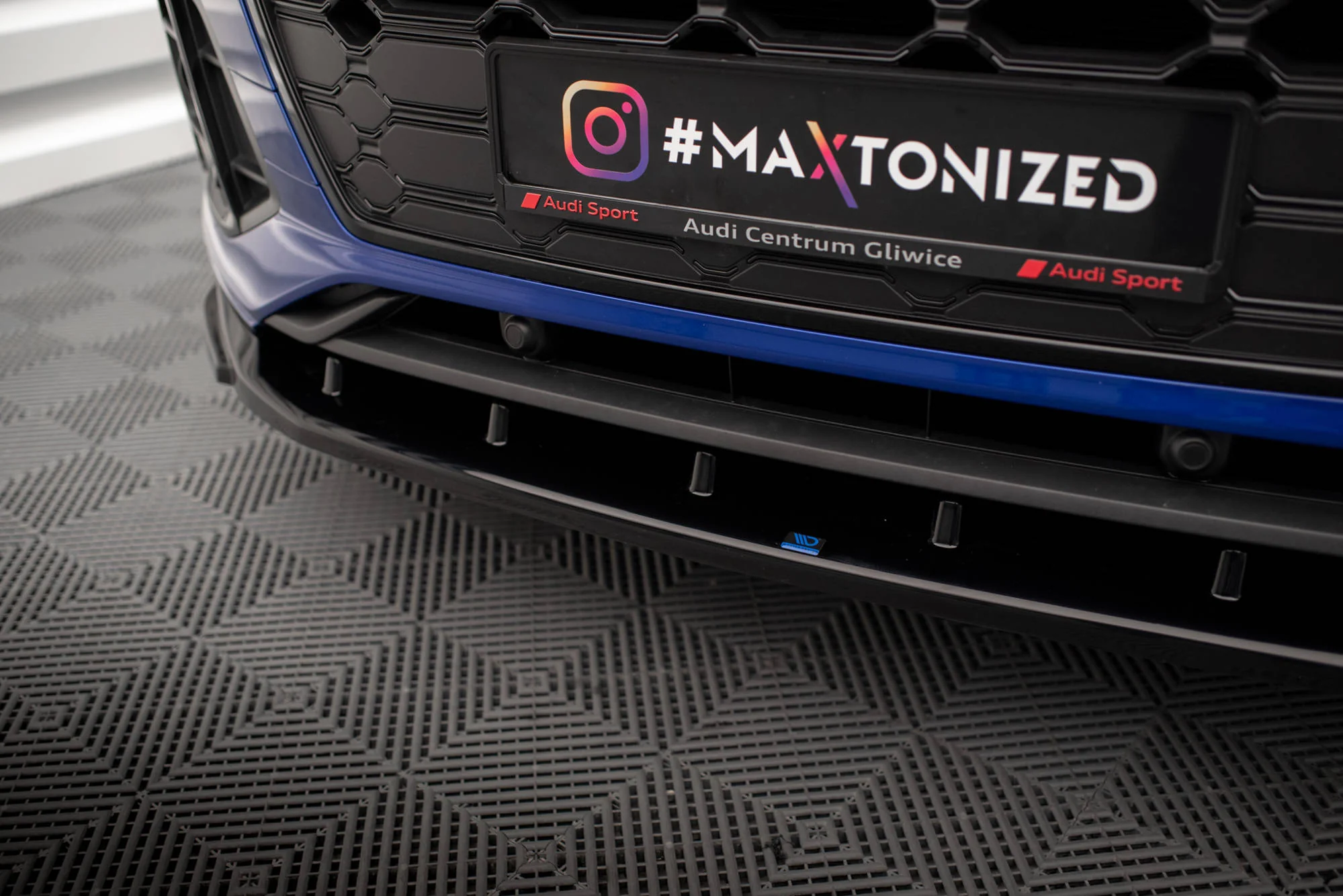 FRONT SPLITTER V.2 AUDI SQ5 / Q5 S-LINE SUV / SPORTBACK MK2 FACELIFT - Image 3
