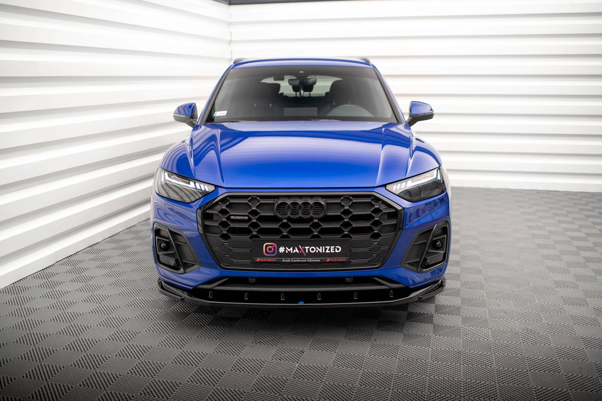 FRONT SPLITTER V.2 AUDI SQ5 / Q5 S-LINE SUV / SPORTBACK MK2 FACELIFT - Image 4