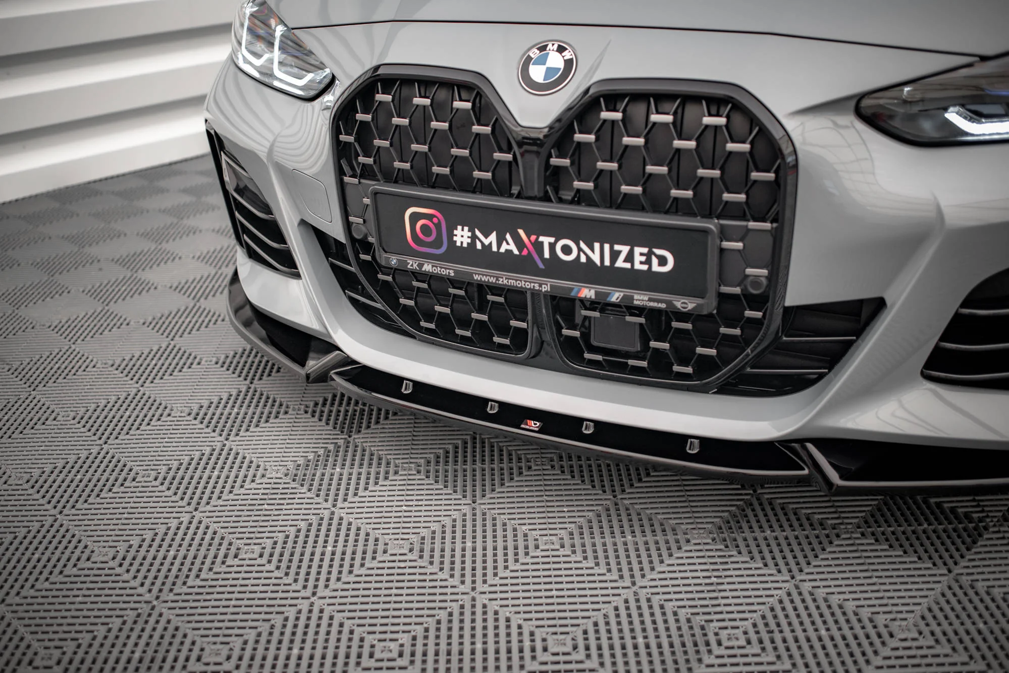 FRONT SPLITTER V.2 BMW 4 / I4 GRAN COUPE M-PACK G26 - Image 4