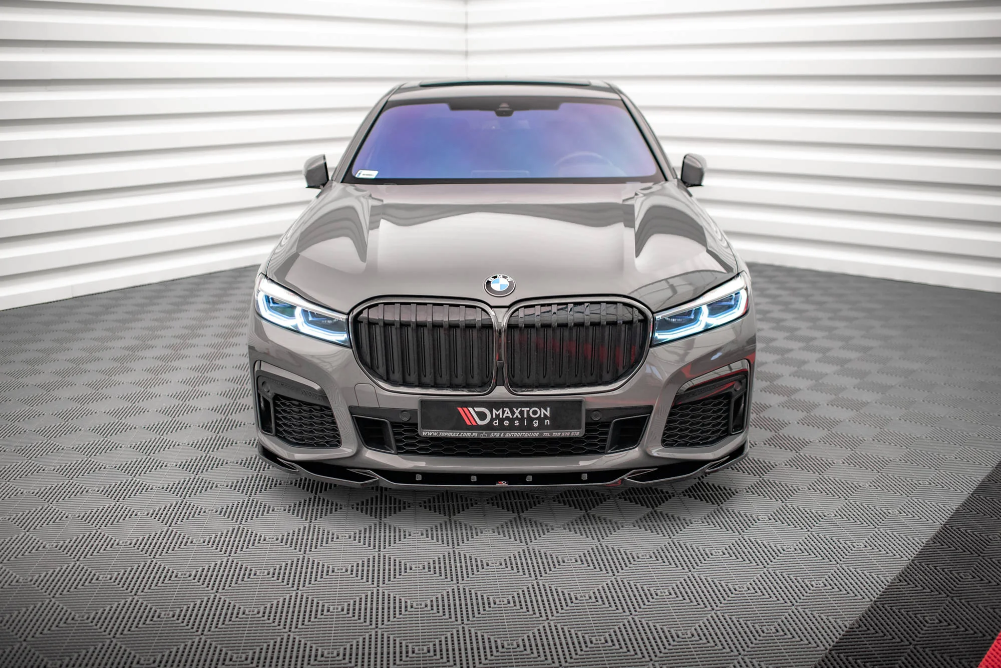 FRONT SPLITTER V.2 BMW 7 G11 M-PACK FACELIFT - Image 2