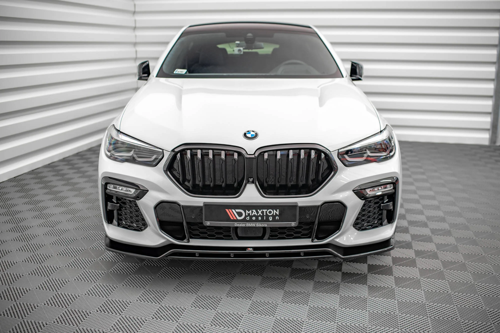 FRONT SPLITTER V.2 BMW X6 M-PACK G06 - Image 2