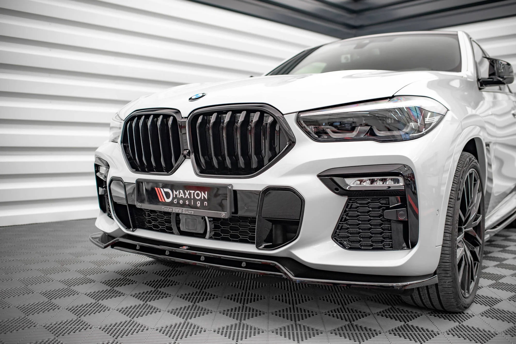 FRONT SPLITTER V.2 BMW X6 M-PACK G06 - Image 3