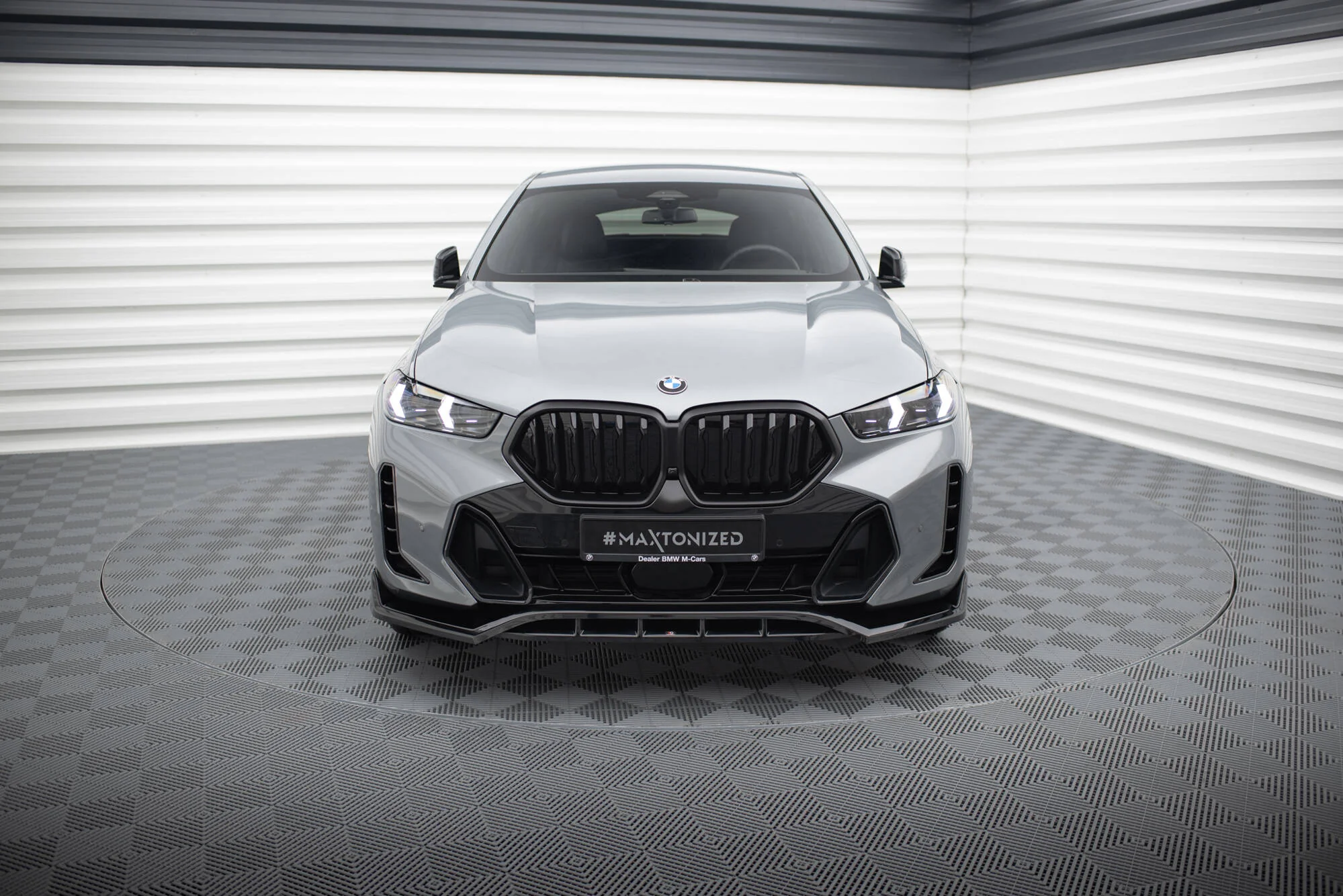 FRONT SPLITTER V.2 BMW X6 M-PACK G06 FACELIFT - Image 2