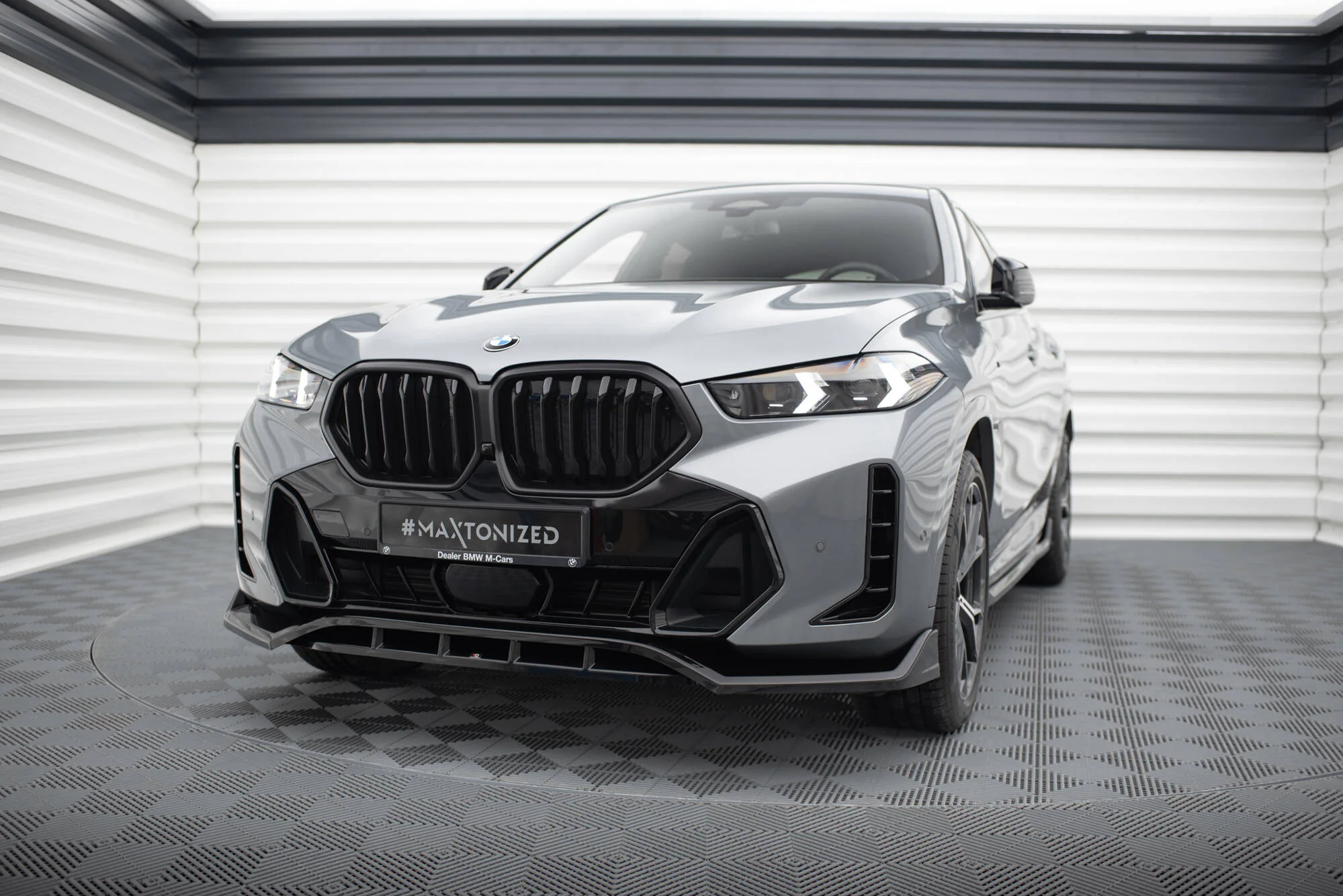 FRONT SPLITTER V.2 BMW X6 M-PACK G06 FACELIFT - Image 3