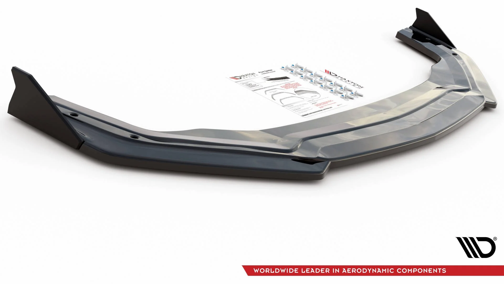 FRONT SPLITTER V.2 + FLAPS FORD MUSTANG GT MK6 FACELIFT - Image 6
