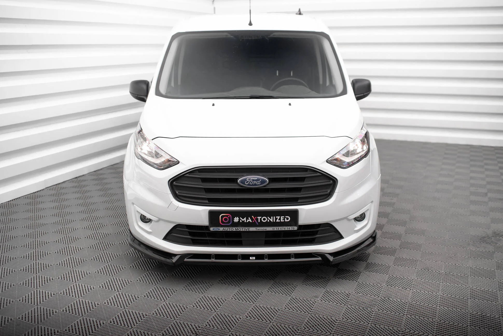 FRONT SPLITTER V.2 FORD TRANSIT CONNECT MK2 FACELIFT - Image 3