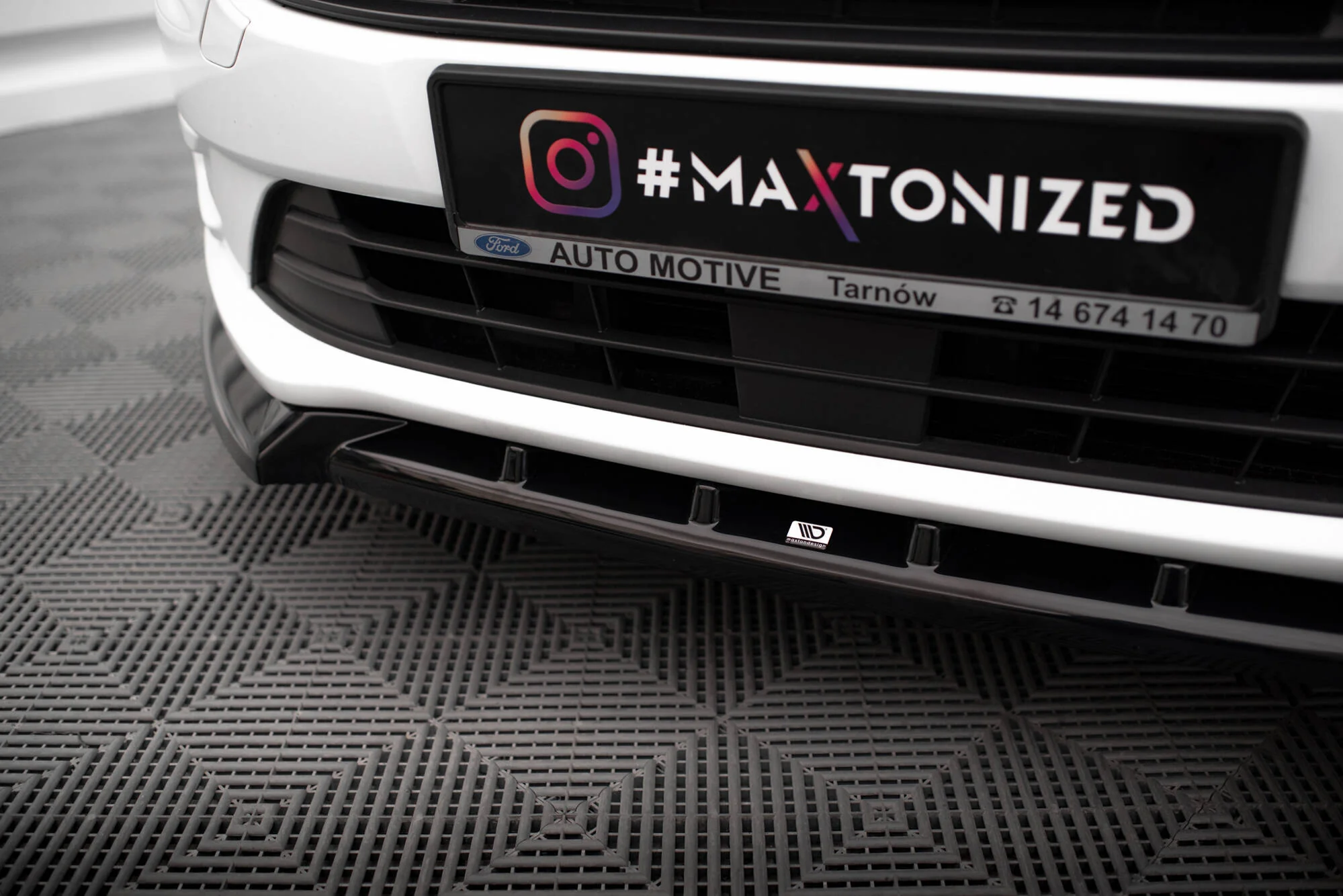 FRONT SPLITTER V.2 FORD TRANSIT CONNECT MK2 FACELIFT - Image 4