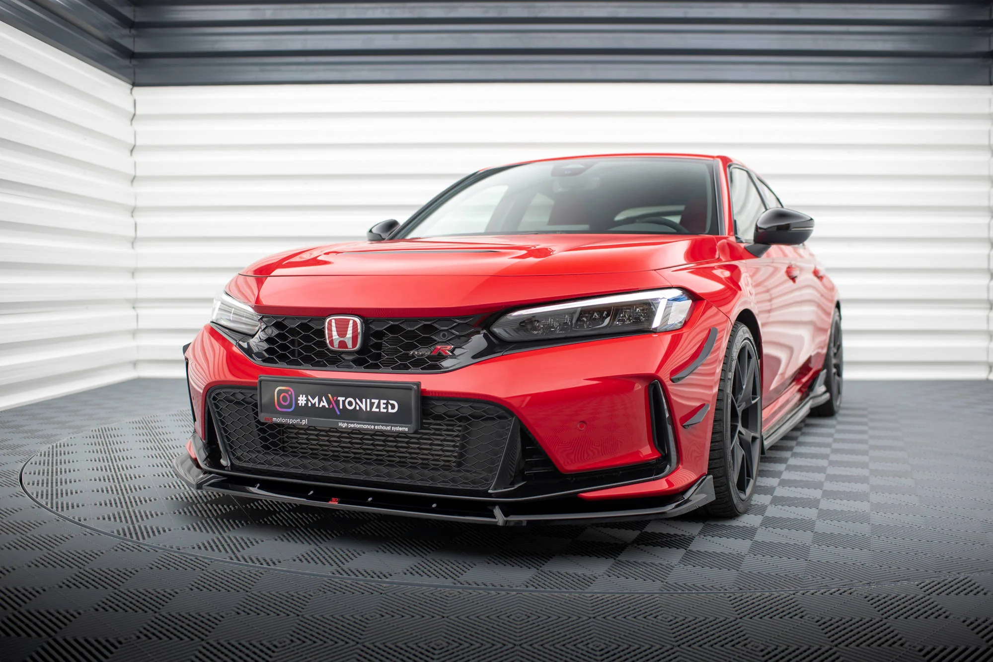 FRONT SPLITTER V.2 HONDA CIVIC TYPE-R MK 11 - Image 3