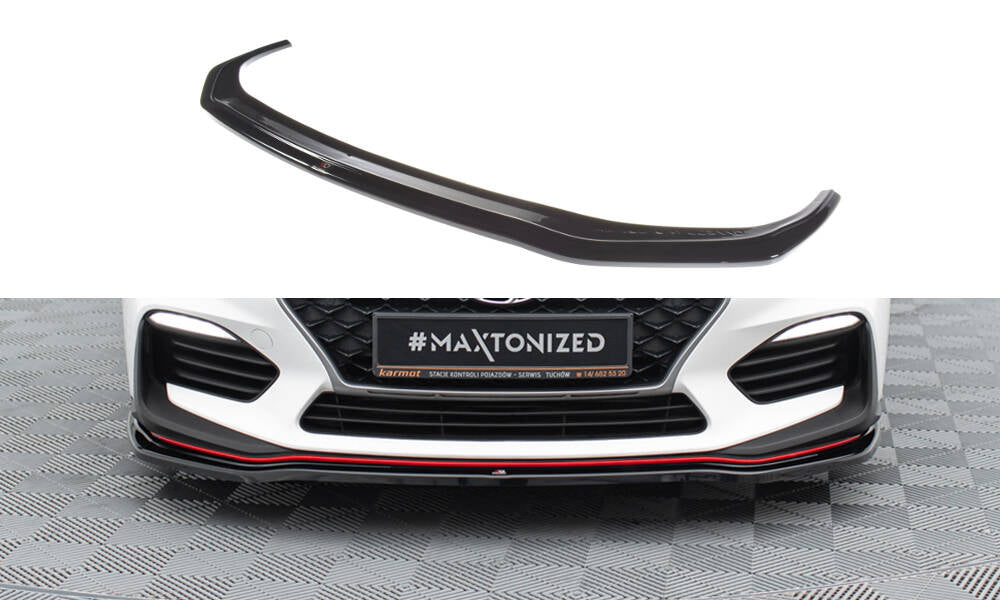 FRONT SPLITTER V.2 HYUNDAI I30 N (ELANTRA GT) MK3 HATCHBACK / FASTBACK