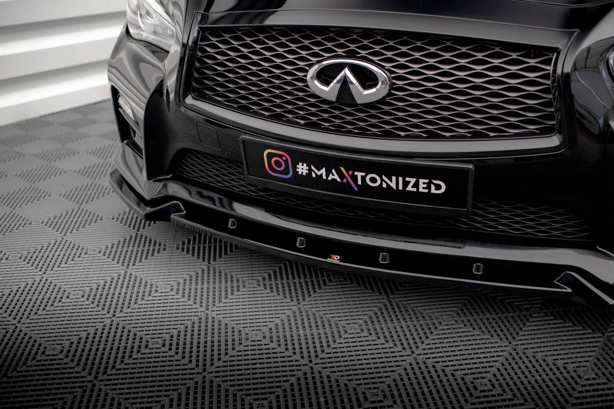 FRONT SPLITTER V.2 INFINITI Q50 S MK1 - Image 3