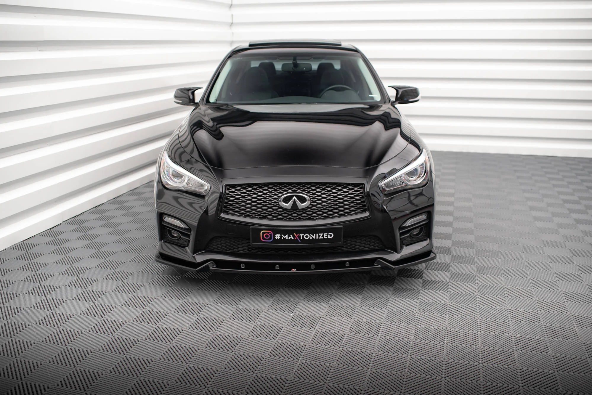 FRONT SPLITTER V.2 INFINITI Q50 S MK1 - Image 4