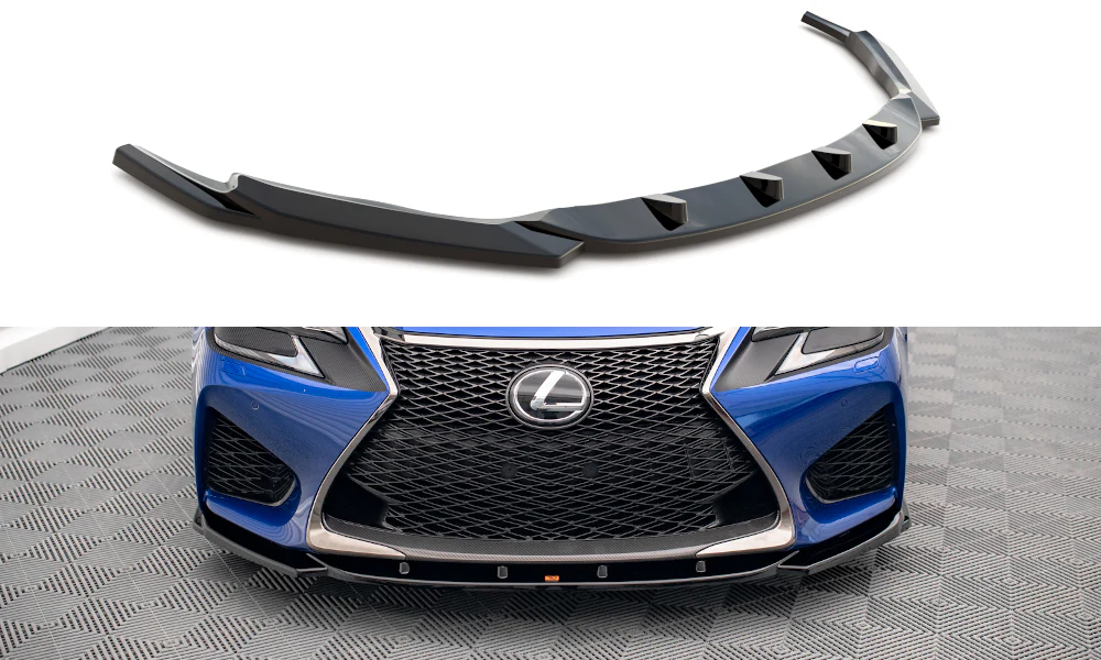 FRONT SPLITTER V.2 LEXUS GS F MK4 FACELIFT
