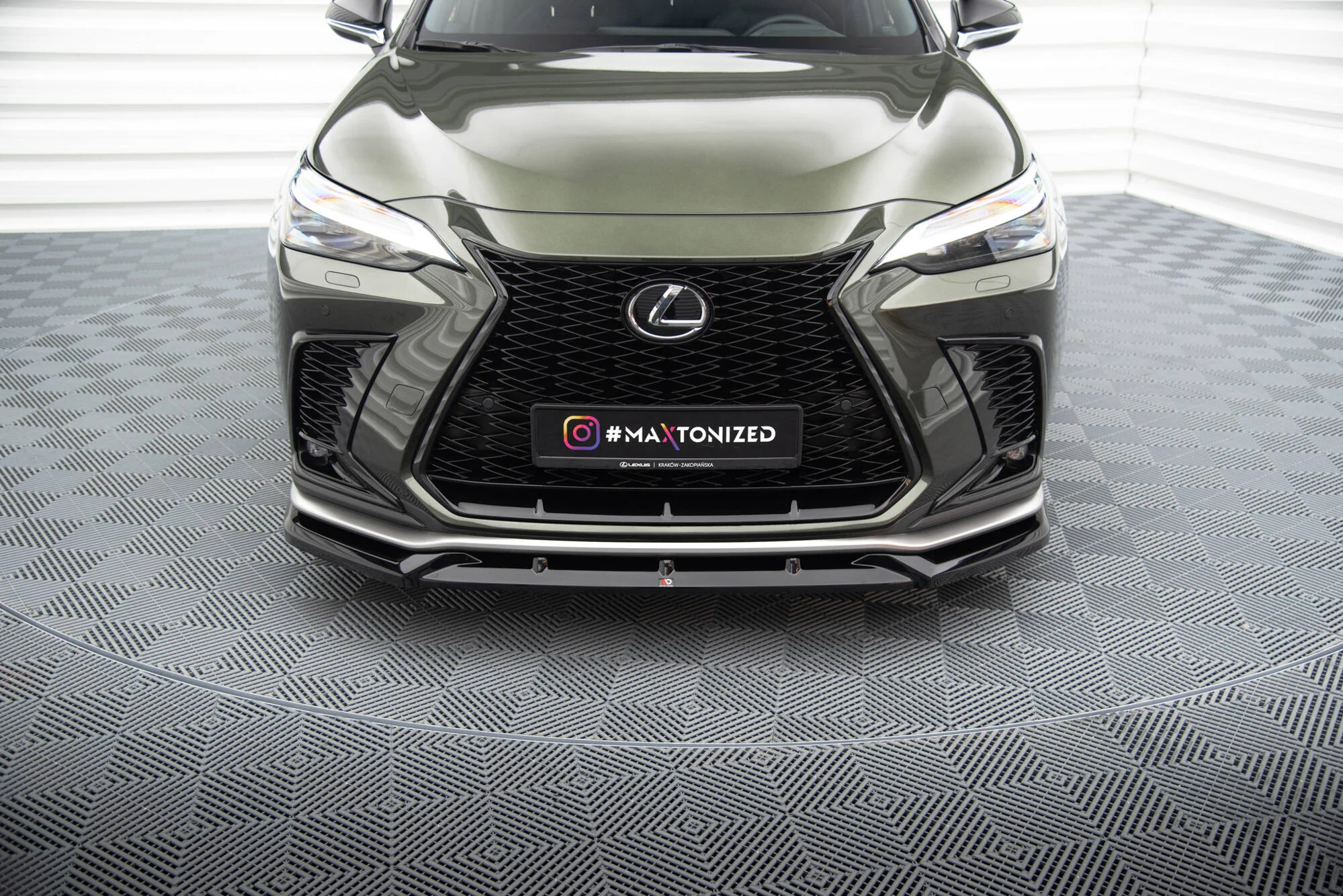 FRONT SPLITTER V.2 LEXUS NX F-SPORT MK2 - Image 2