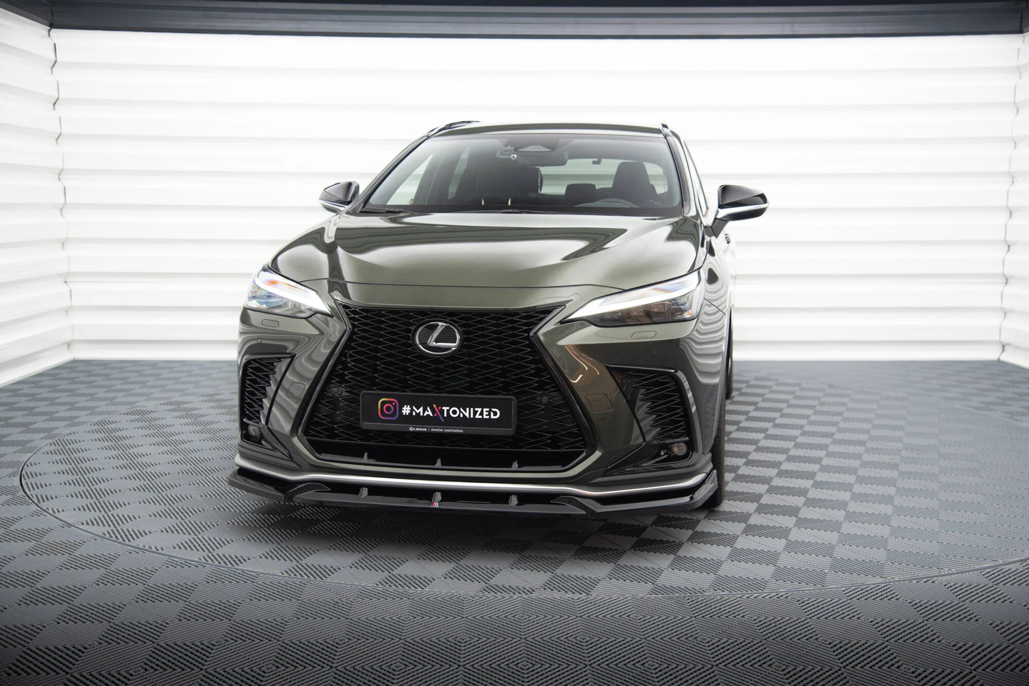 FRONT SPLITTER V.2 LEXUS NX F-SPORT MK2 - Image 3