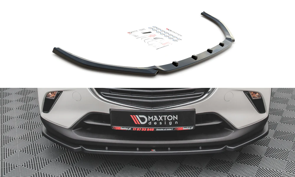FRONT SPLITTER V.2 MAZDA CX-3