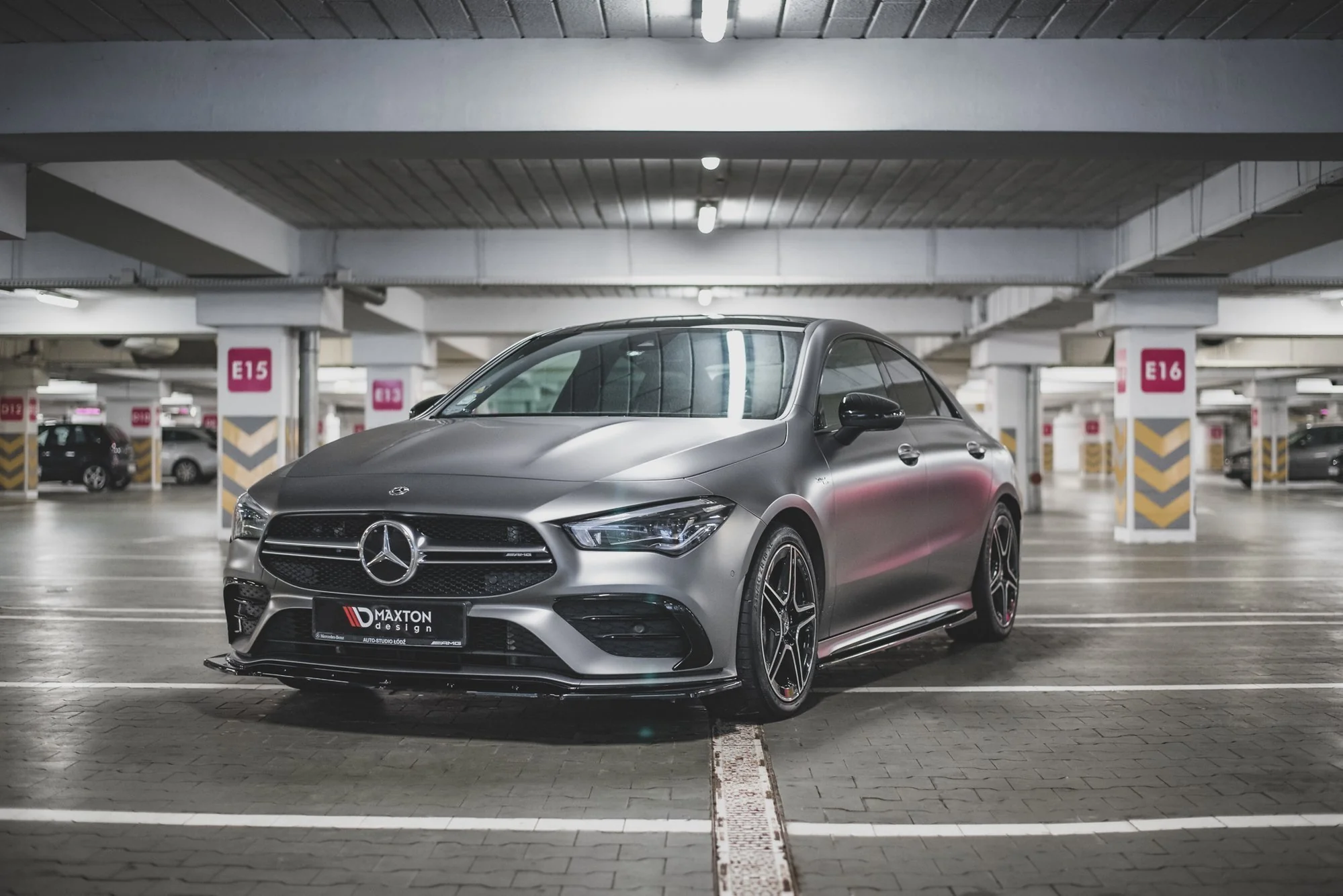 FRONT SPLITTER V.2 MERCEDES-AMG CLA 35 AERO C118 - Image 2