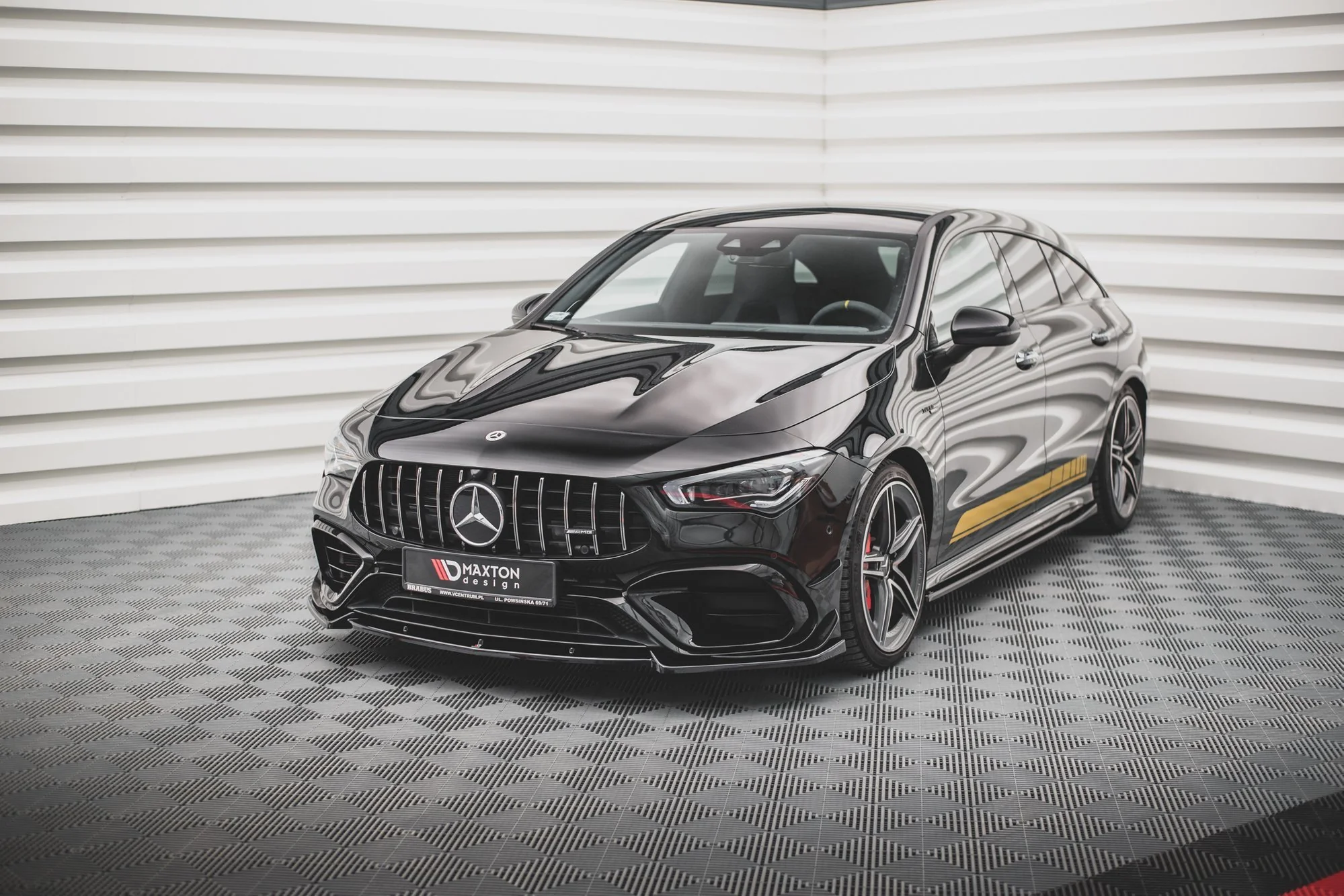 FRONT SPLITTER V.2 MERCEDES-AMG CLA 45 AERO C118 - Image 3