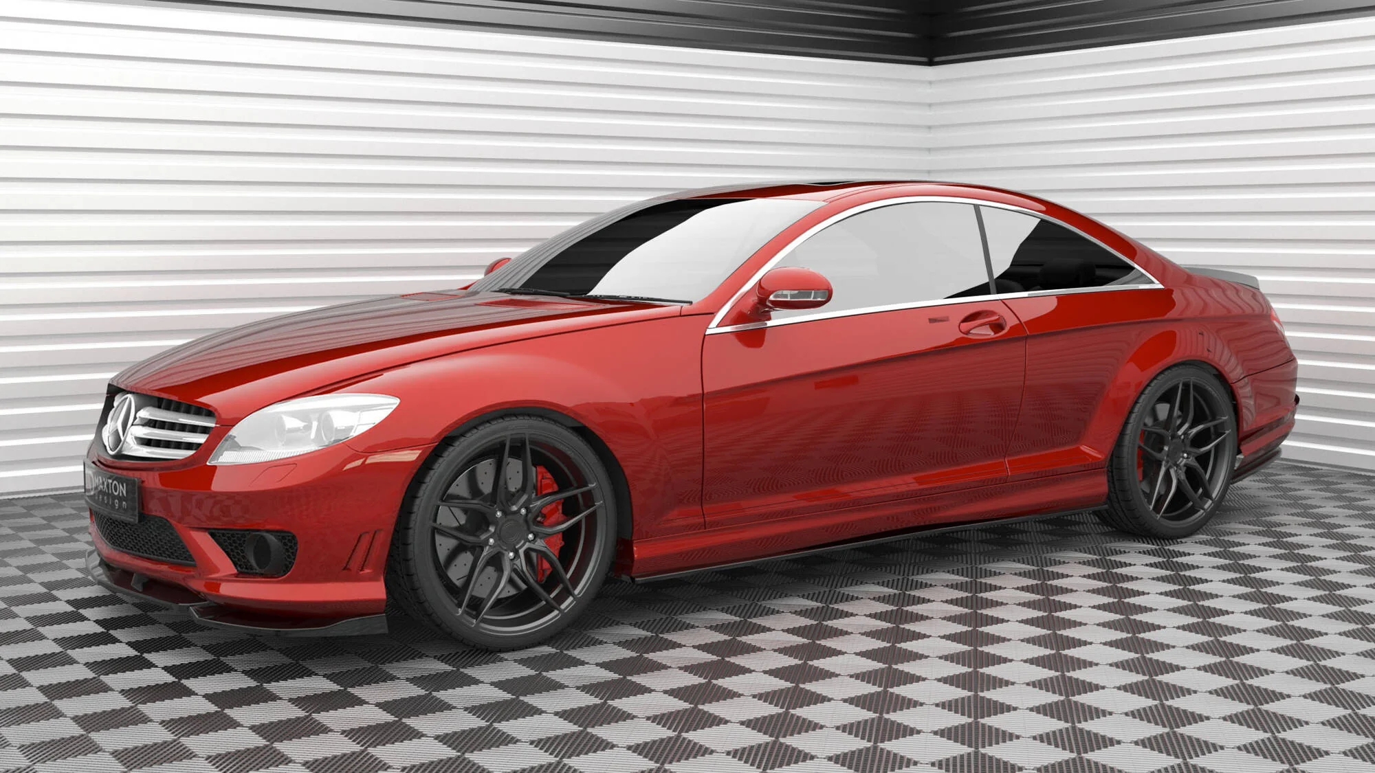 FRONT SPLITTER V.2 MERCEDES-BENZ CL 63 AMG C216 - Image 5