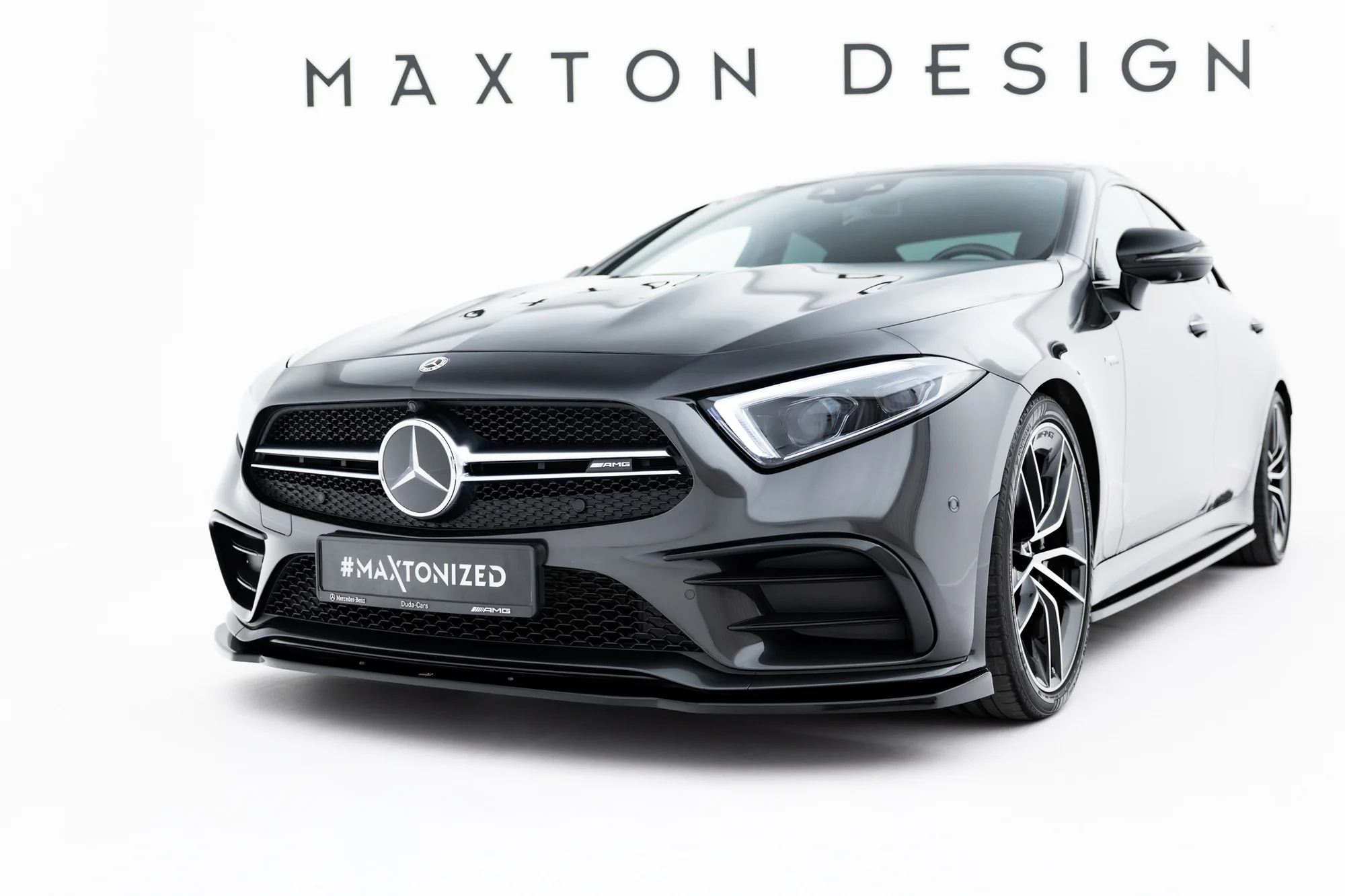 FRONT SPLITTER V.2 MERCEDES-BENZ CLS AMG-LINE / 53AMG C257