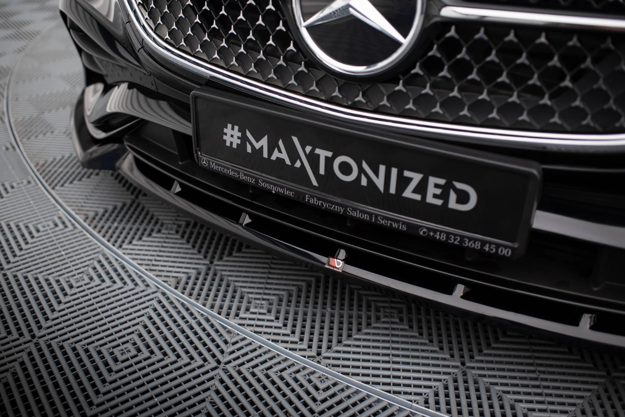 FRONT SPLITTER V.2 MERCEDES-BENZ E AMG-LINE W214 - Image 4